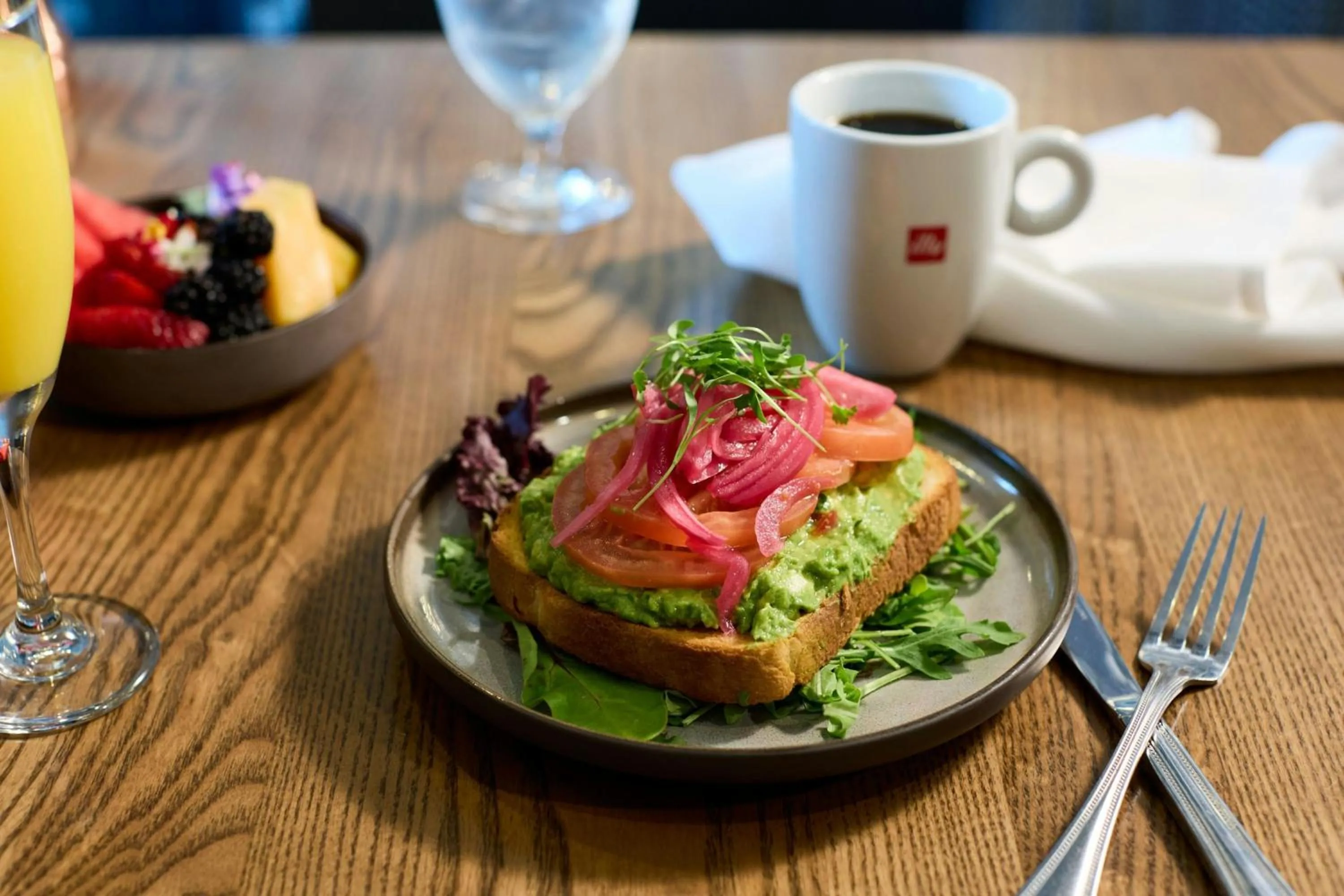 Breakfast in Renaissance Los Angeles Airport Hotel