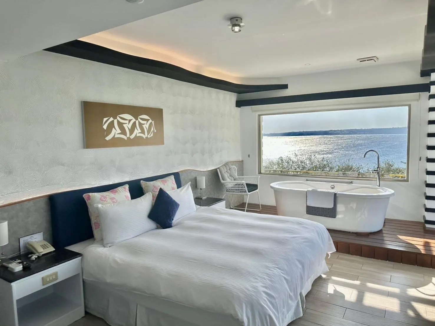 Bed in 南灣飯店 Kenting Nanwan Hotel