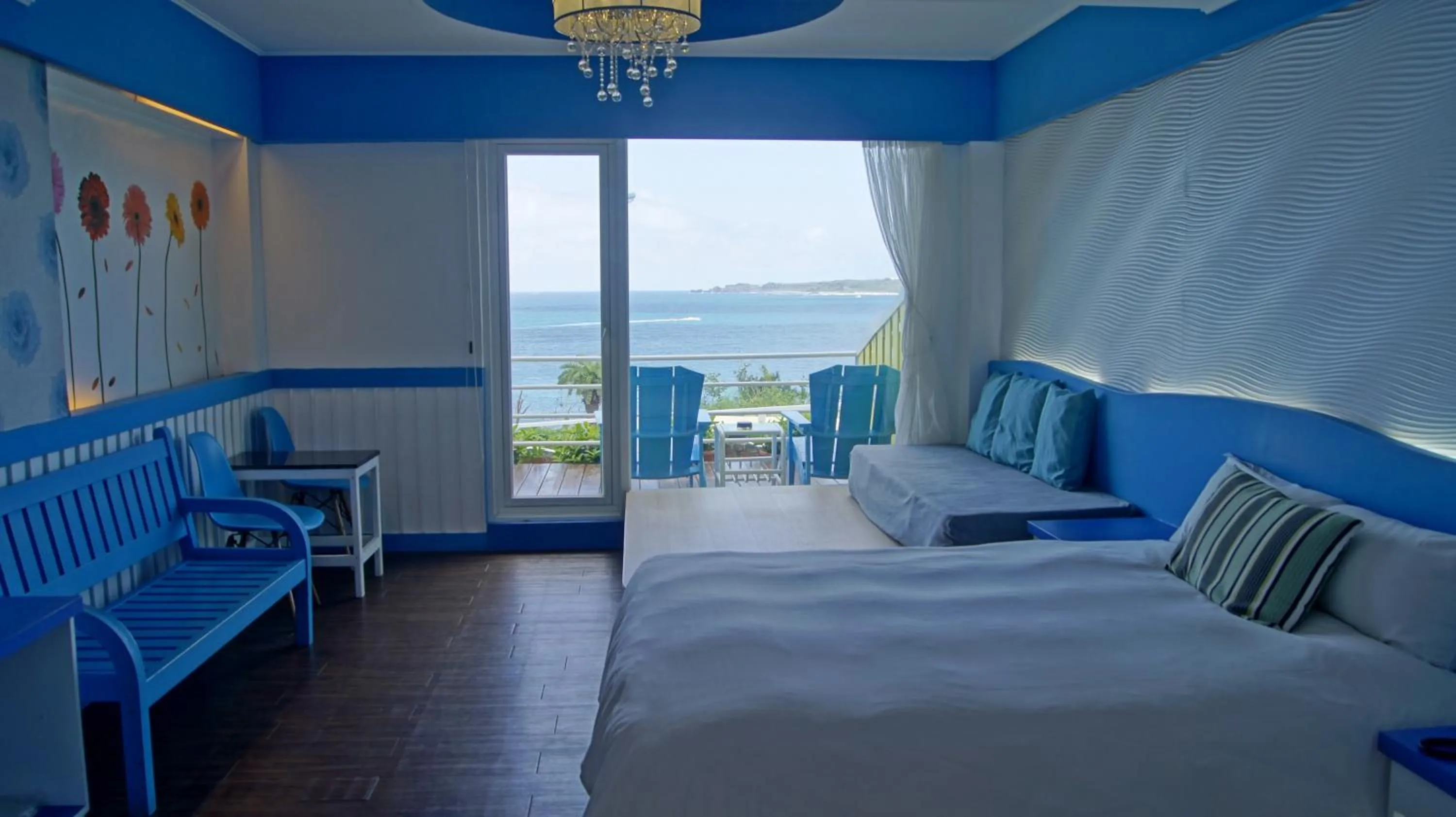 Bed in 南灣飯店 Kenting Nanwan Hotel