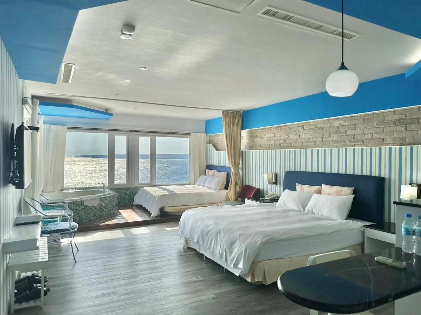 Bed in 南灣飯店 Kenting Nanwan Hotel