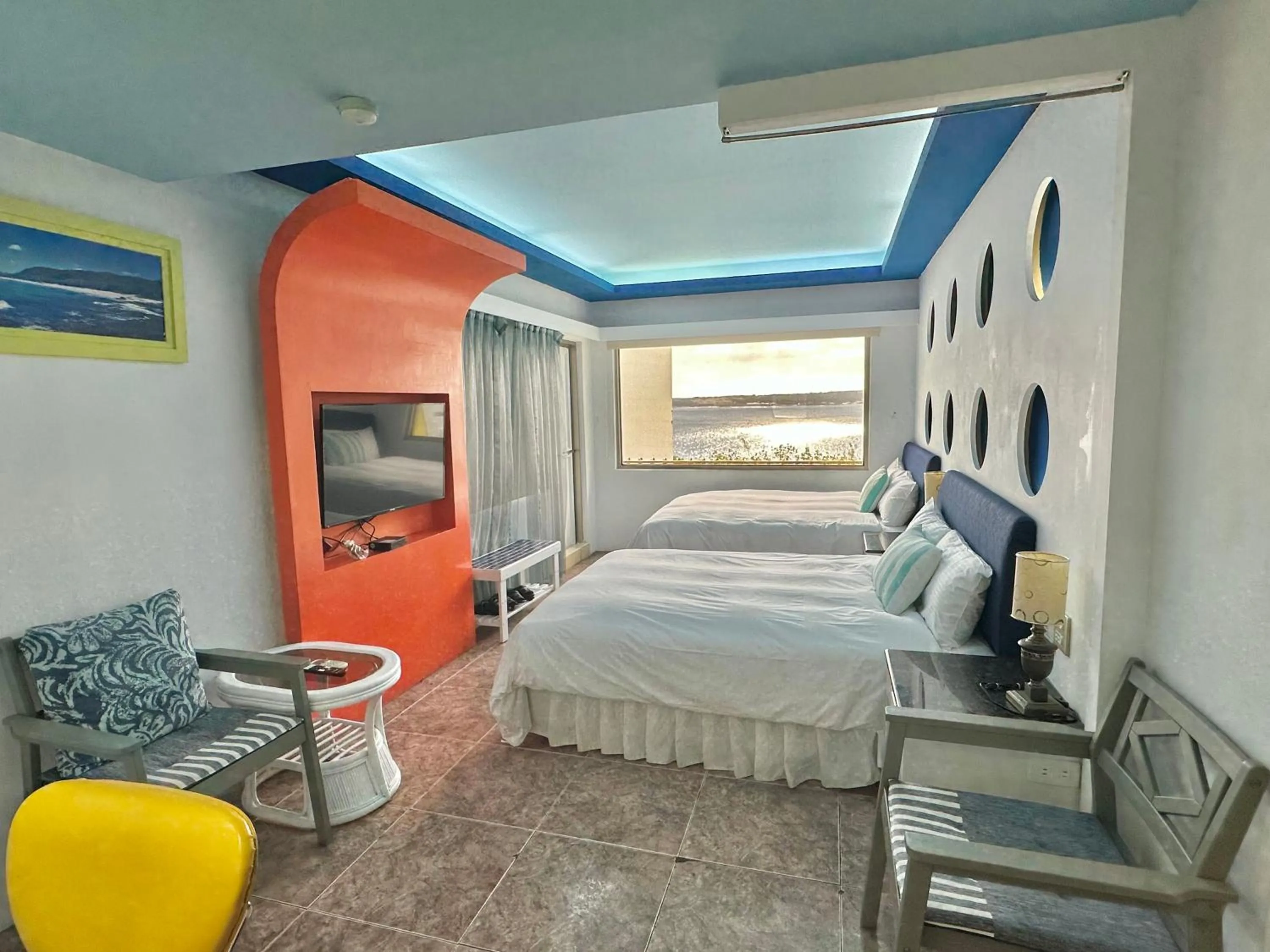 Bed in 南灣飯店 Kenting Nanwan Hotel