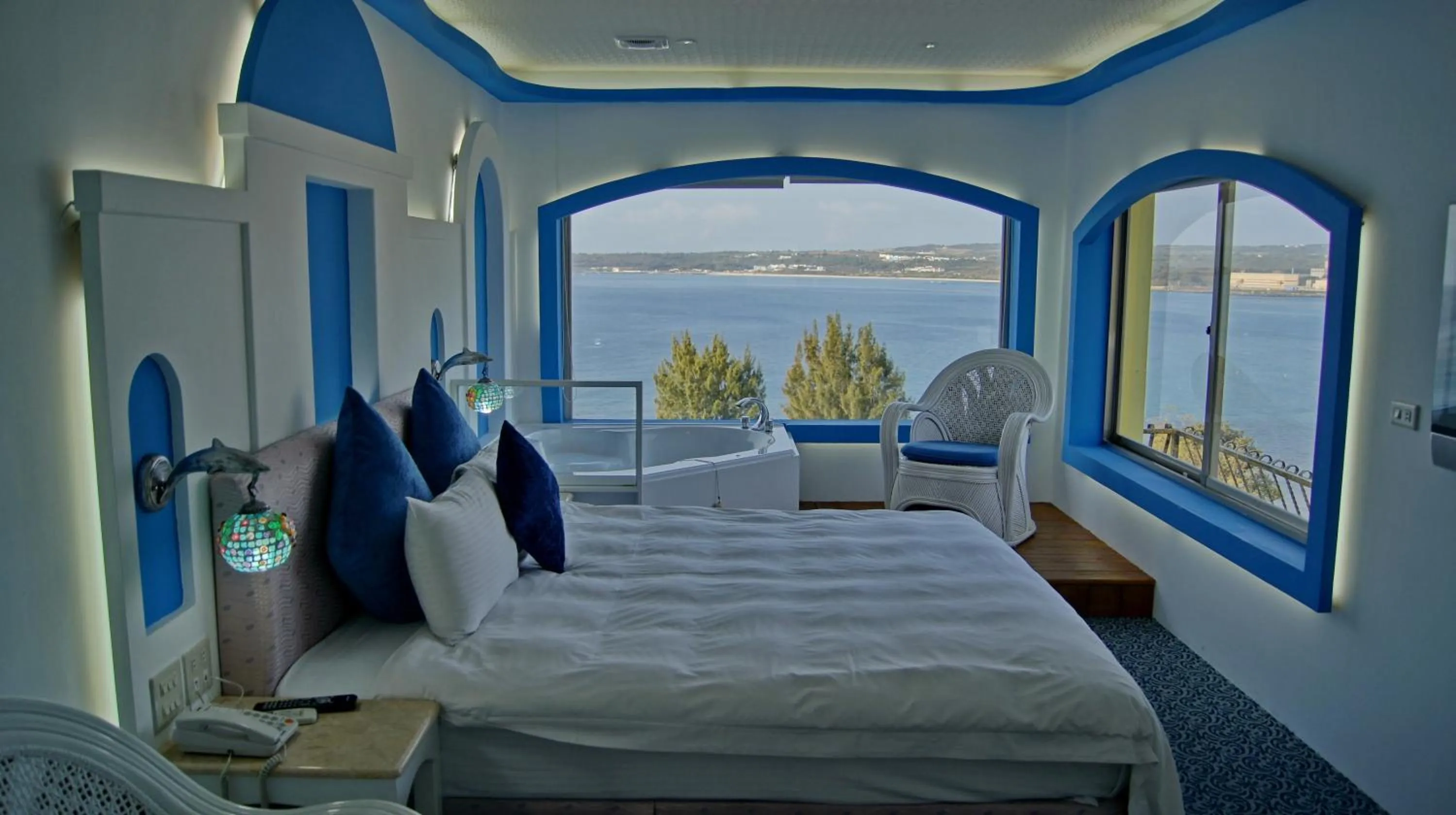 Bed in 南灣飯店 Kenting Nanwan Hotel