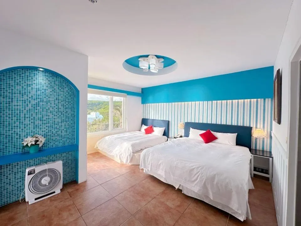 Bed in 南灣飯店 Kenting Nanwan Hotel