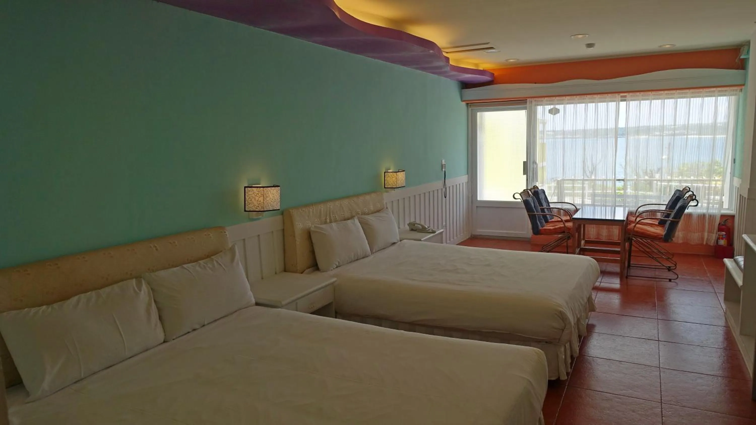 Bed in 南灣飯店 Kenting Nanwan Hotel