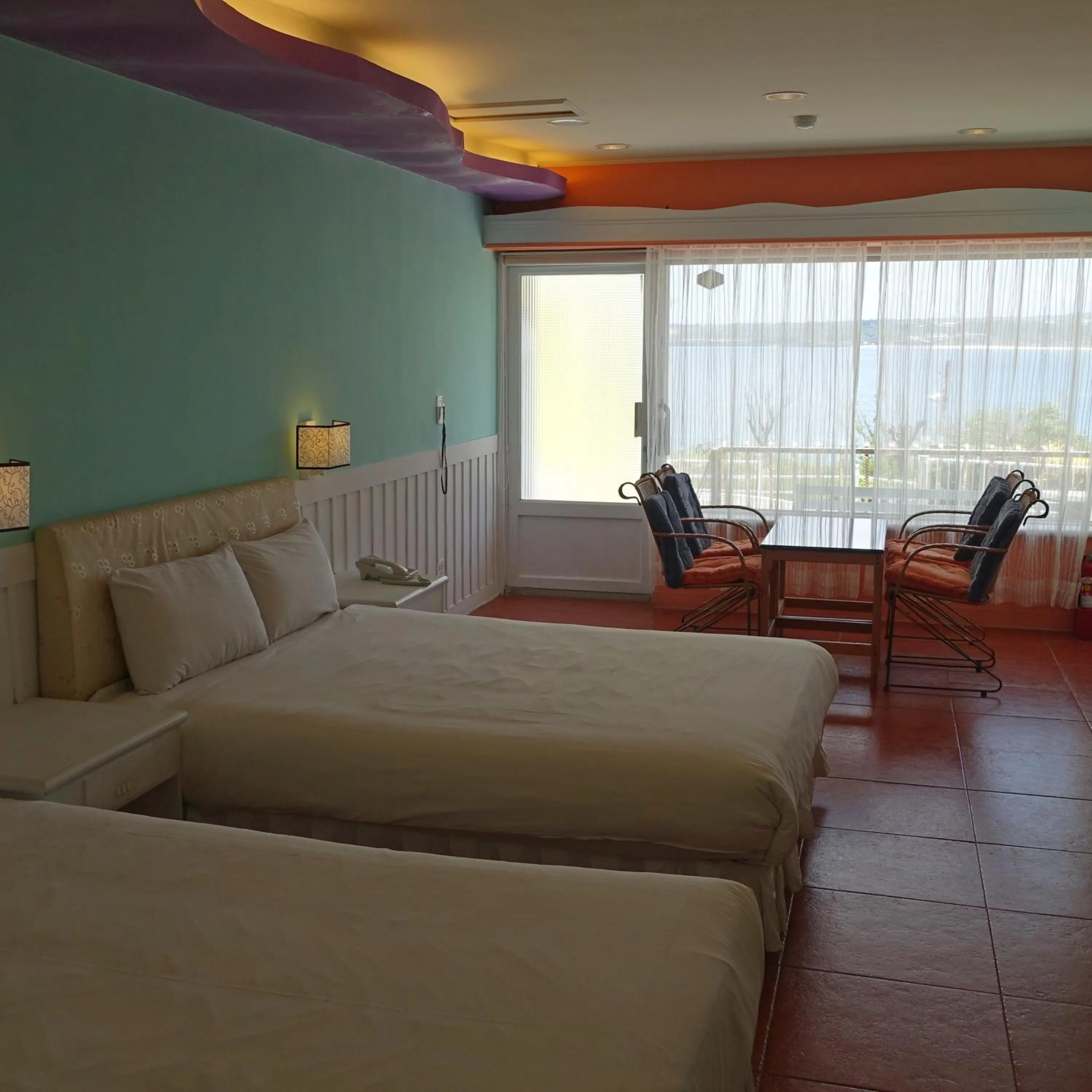 Bed in 南灣飯店 Kenting Nanwan Hotel