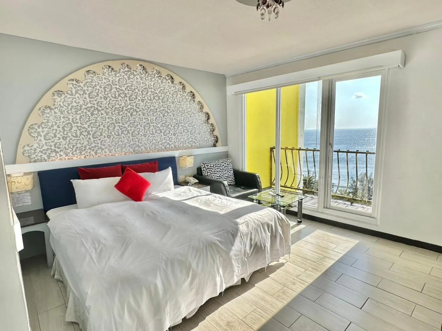 Bed in 南灣飯店 Kenting Nanwan Hotel