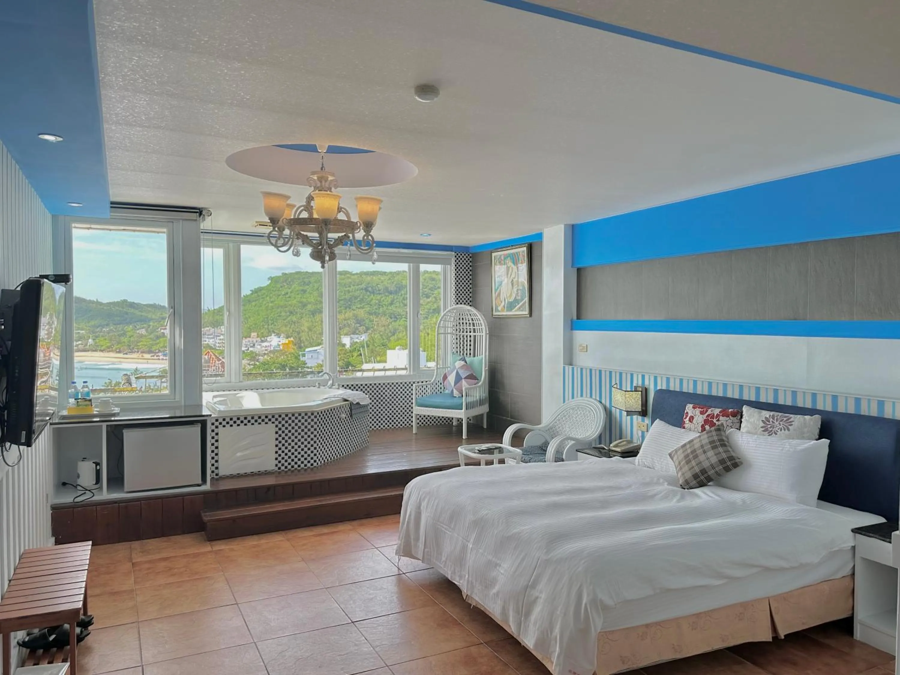 Bed in 南灣飯店 Kenting Nanwan Hotel