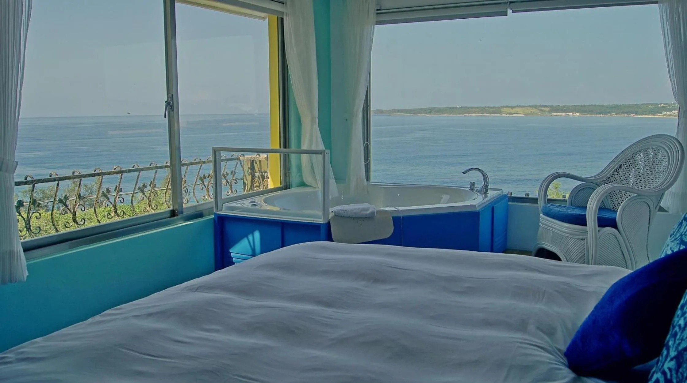 Bed in 南灣飯店 Kenting Nanwan Hotel