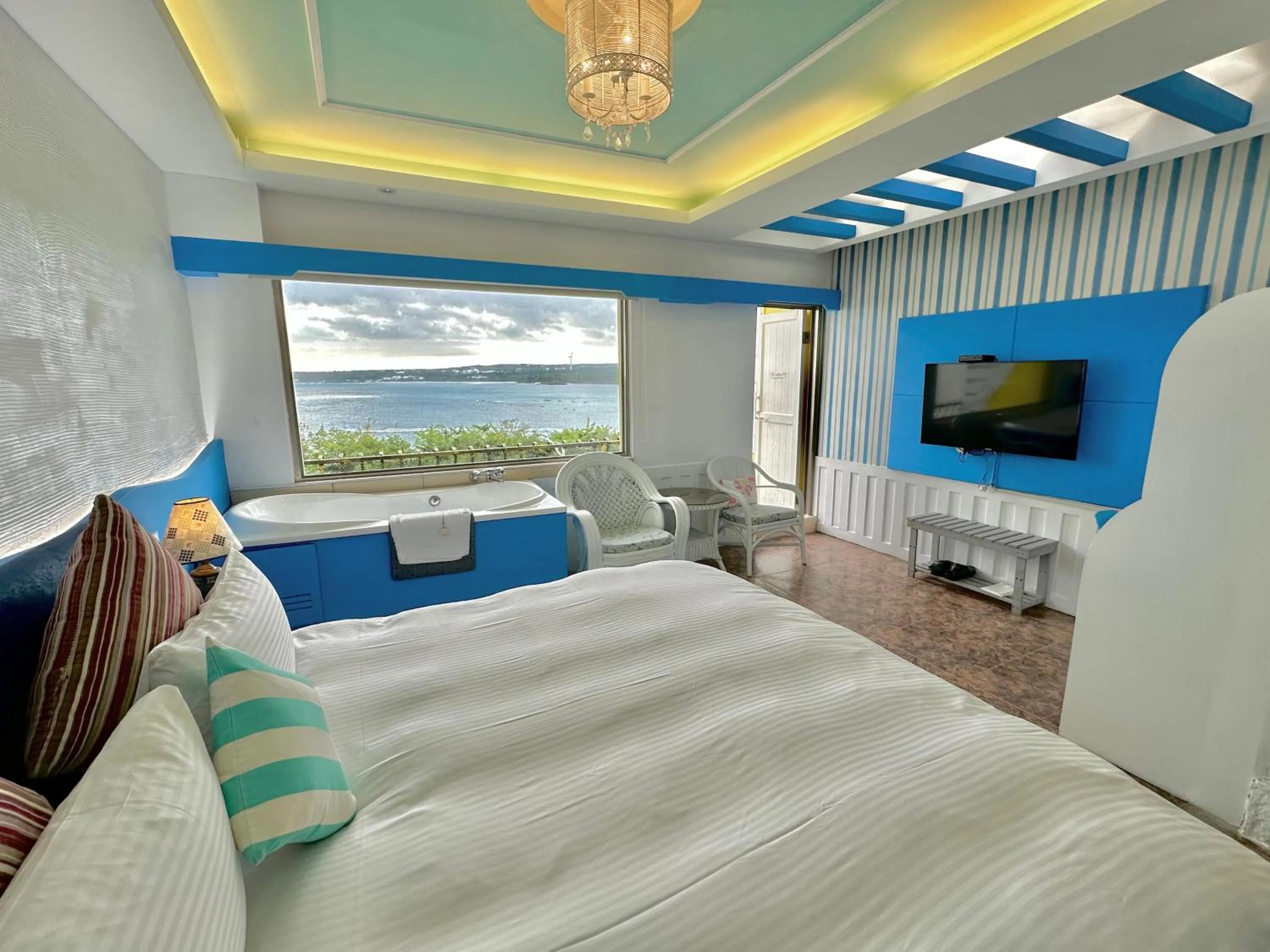 Bed in 南灣飯店 Kenting Nanwan Hotel