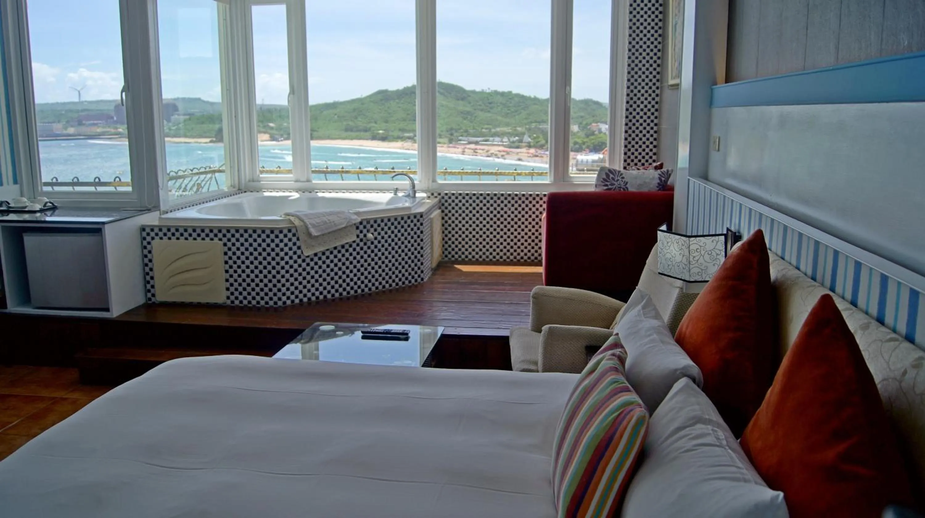 Bed in 南灣飯店 Kenting Nanwan Hotel