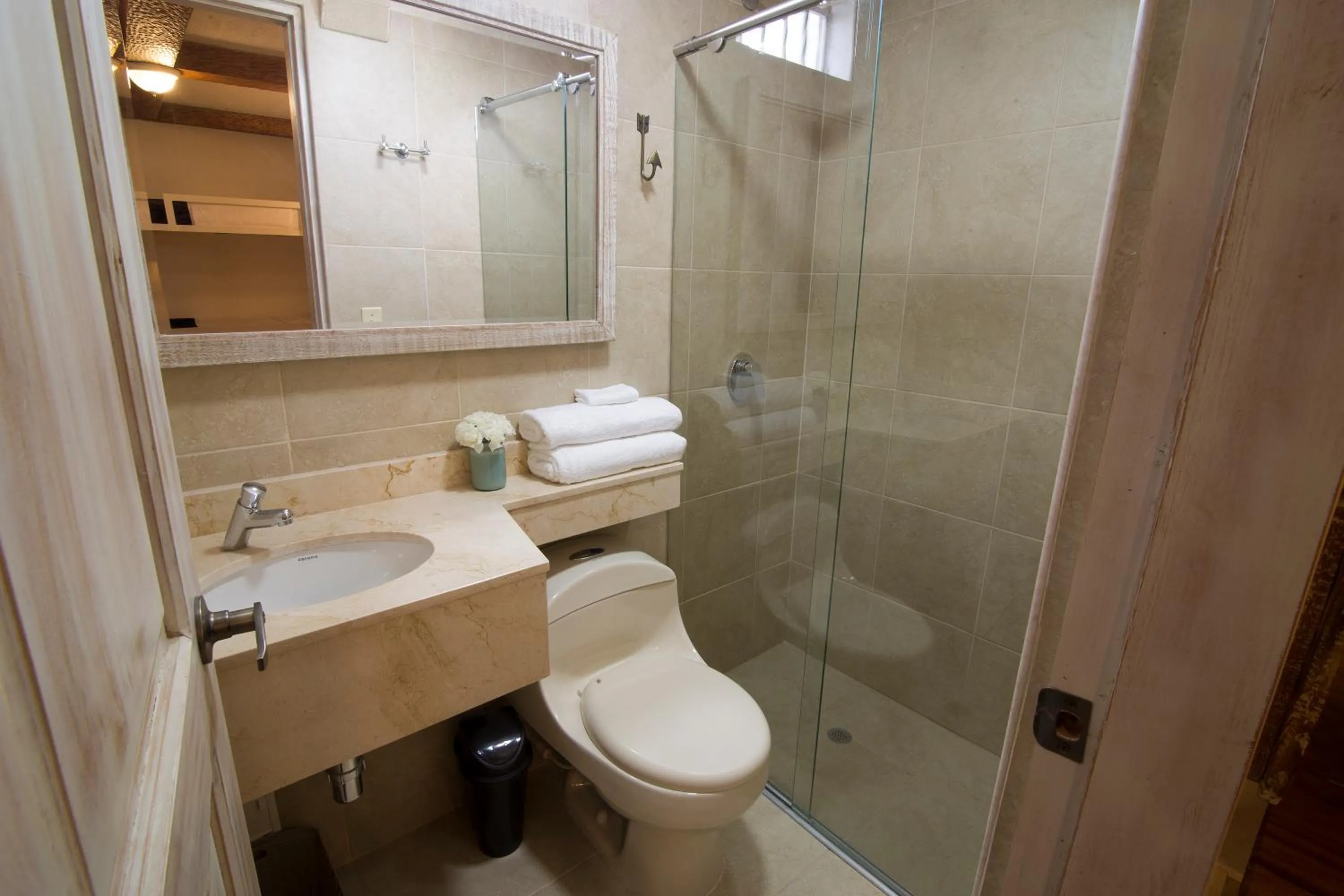 Shower in Life is Good Cartagena Hostel