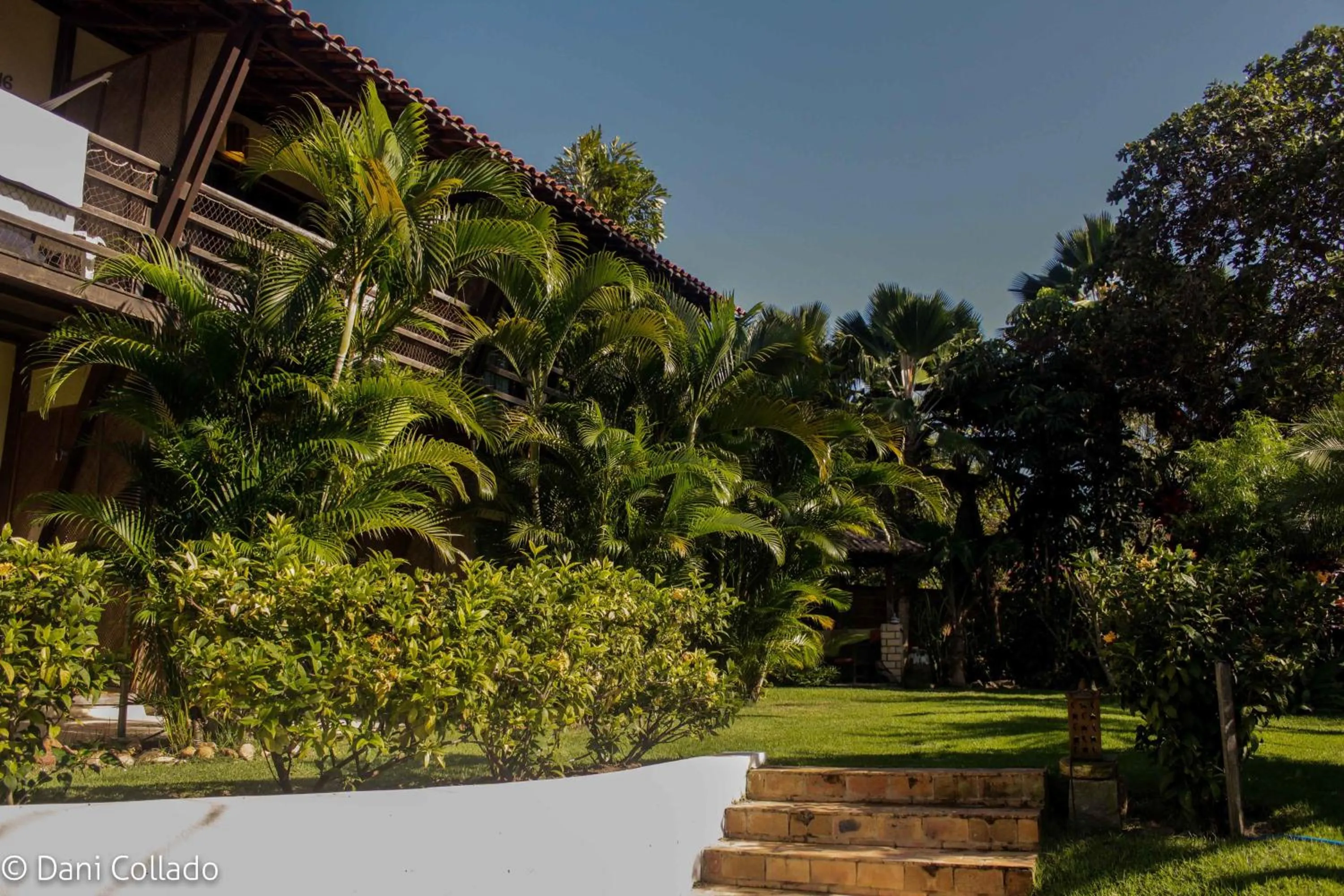 Patio in Pousada Coco Fresco