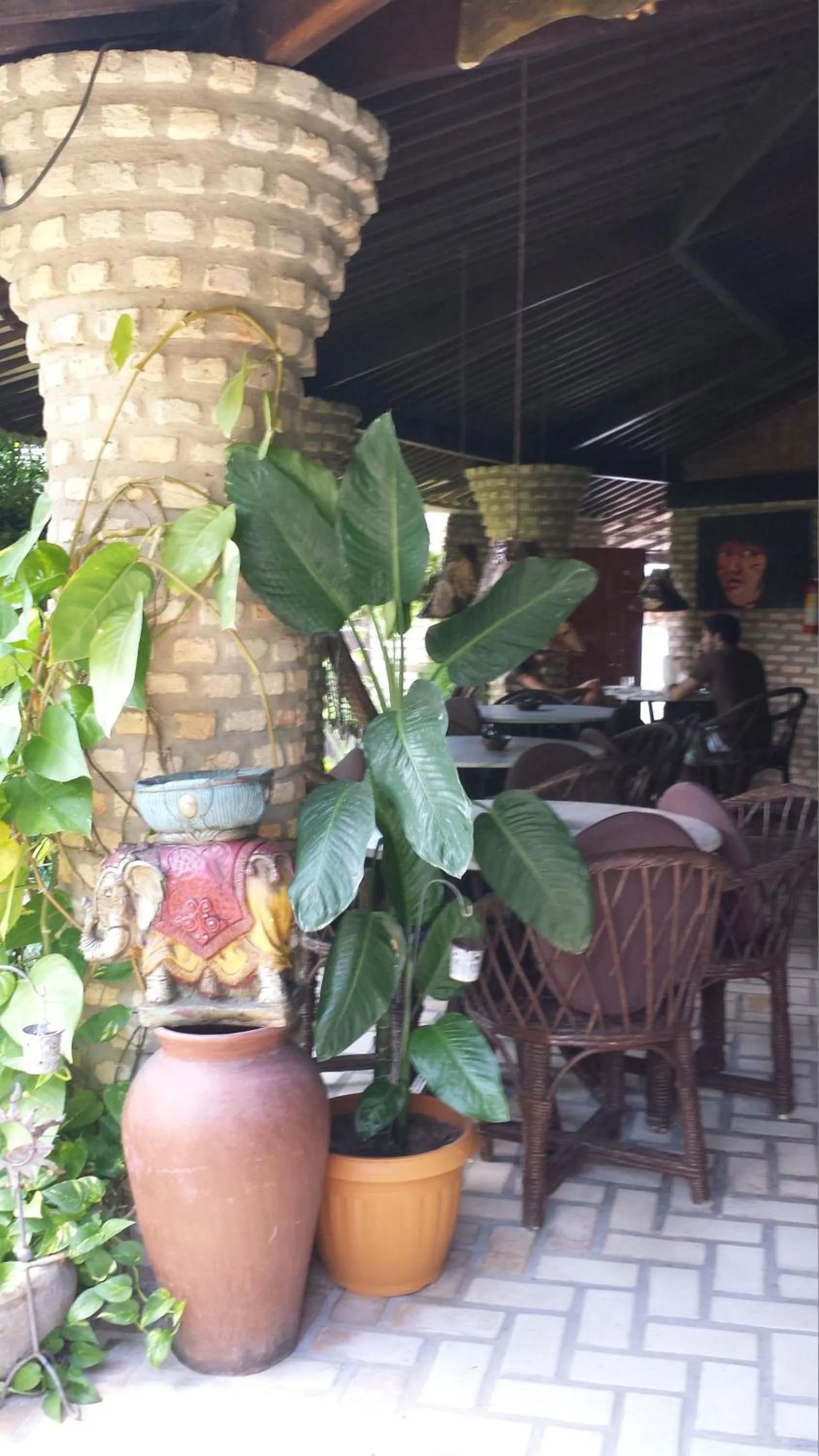 Balcony/Terrace in Pousada Coco Fresco