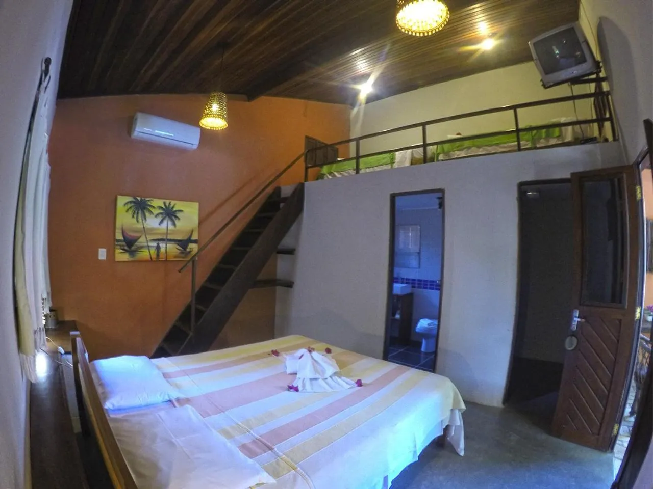 Bedroom in Pousada Coco Fresco