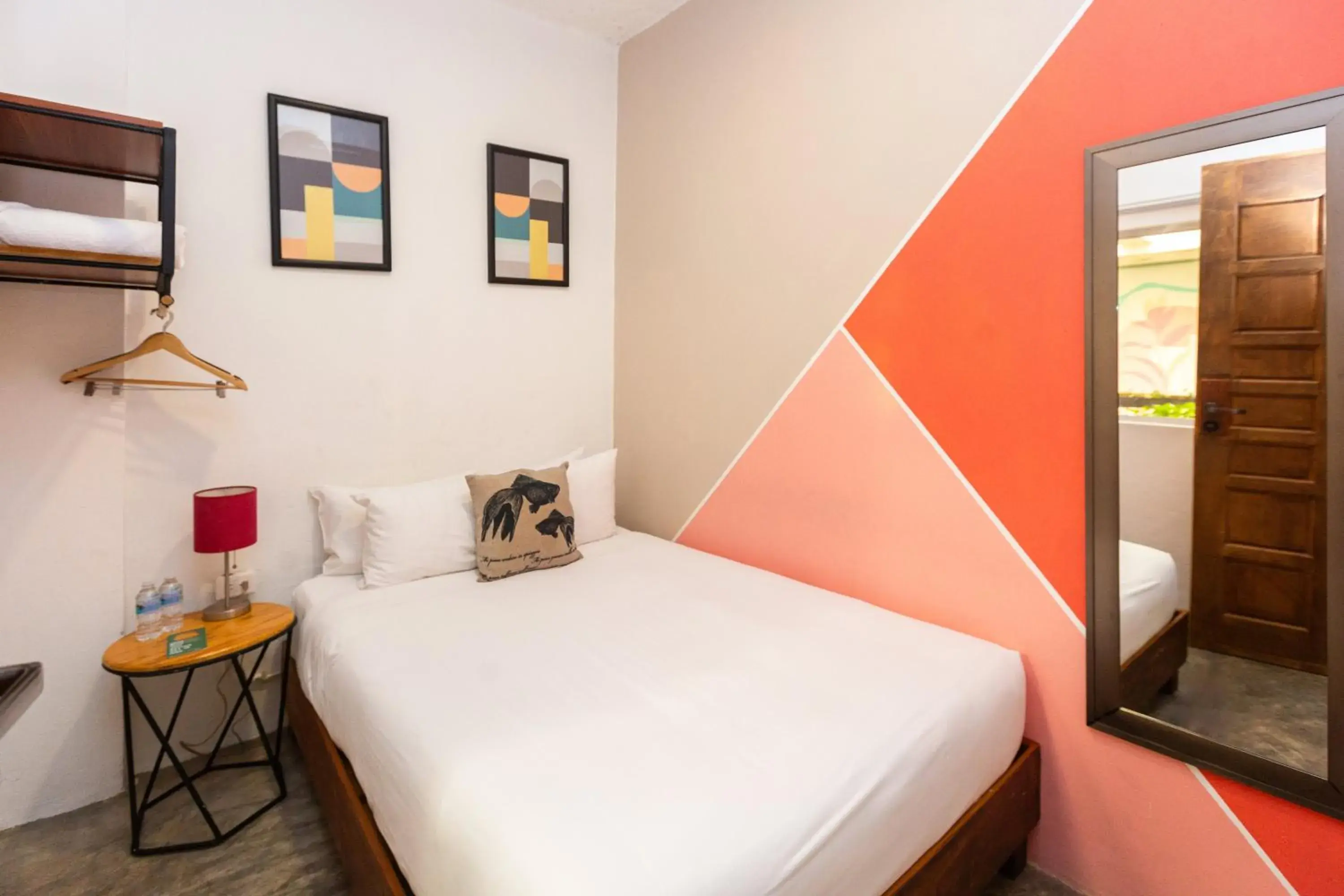 Compact Private Room, Shared Bathroom in Nílu Cancun Downtown by Selina Compact Private Room, Shared Bathroom in Nílu Cancun Downtown by Selina