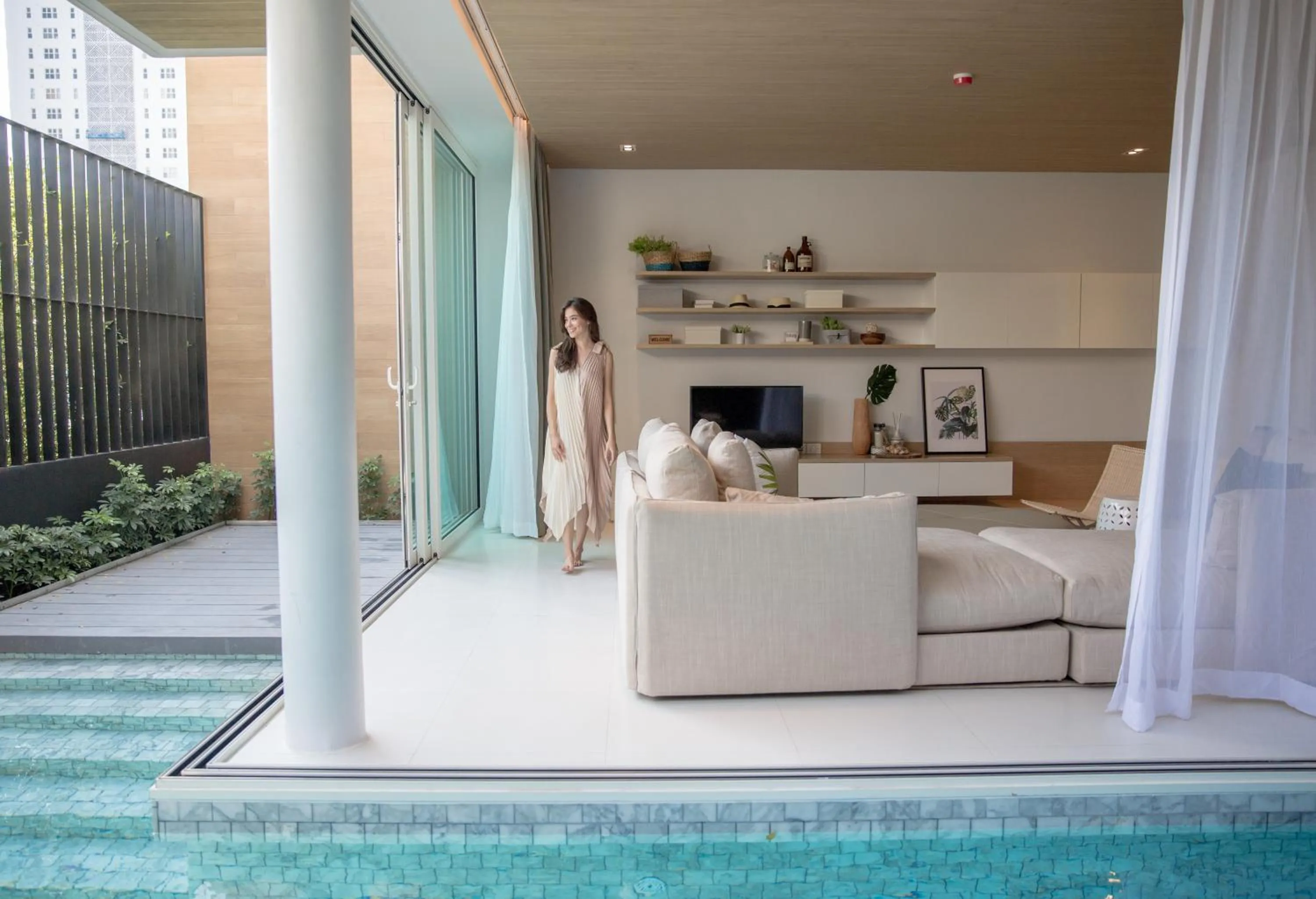 Living room in Veranda Residence Pattaya Pool Villa