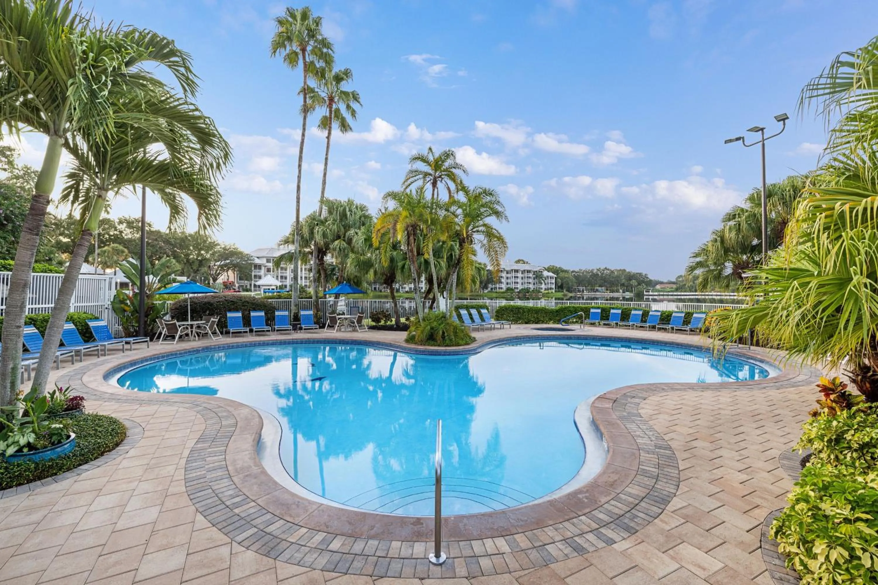 Swimming pool in Marriott's Cypress Harbour Villas