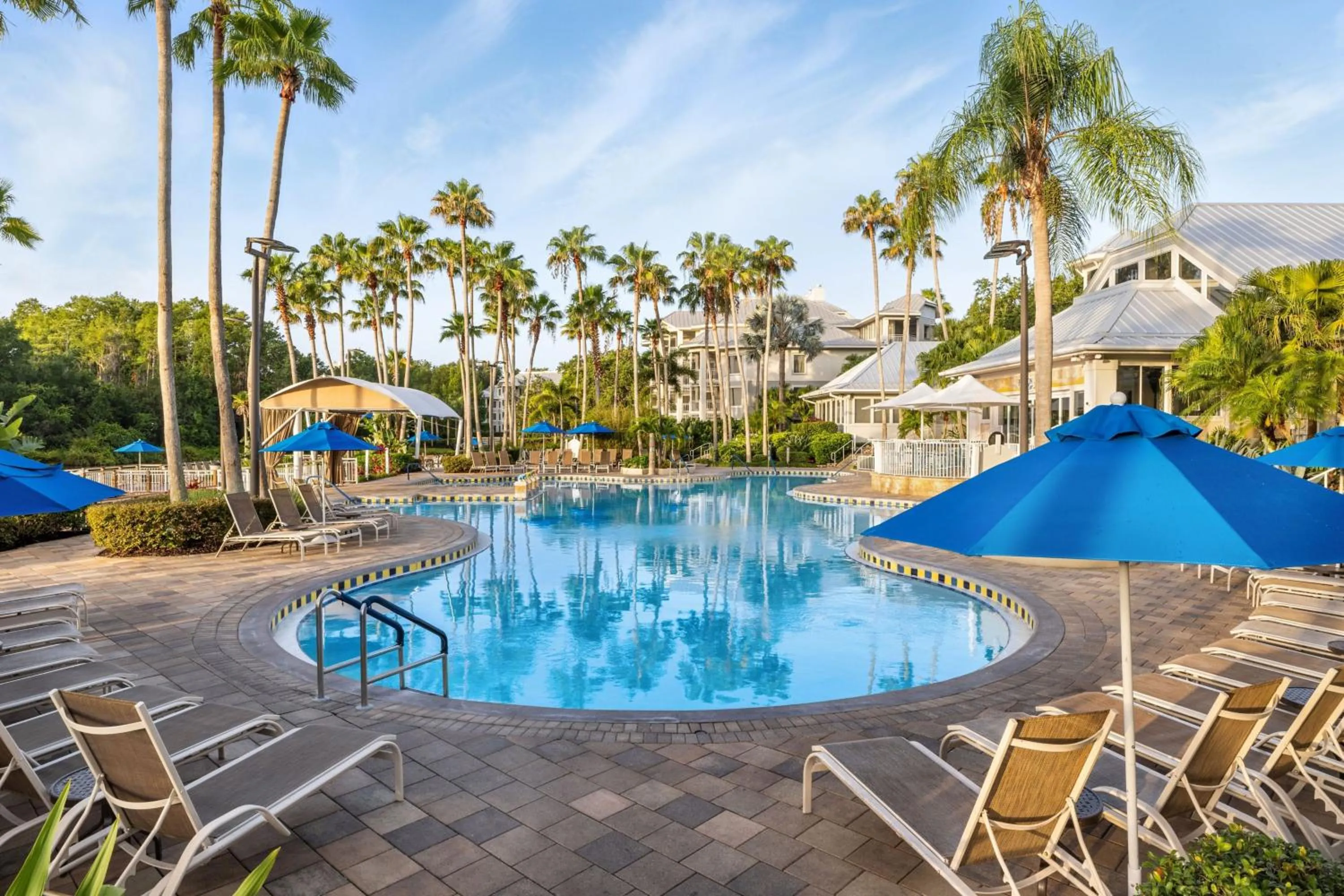 Swimming pool in Marriott's Cypress Harbour Villas