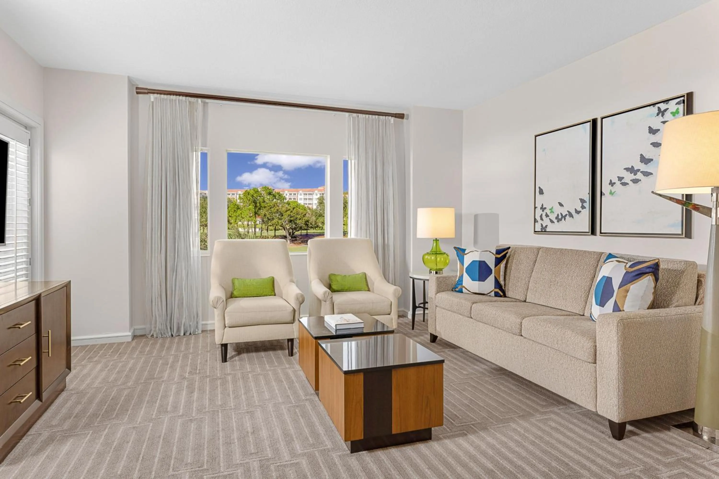 Living room in Marriott's Grande Vista