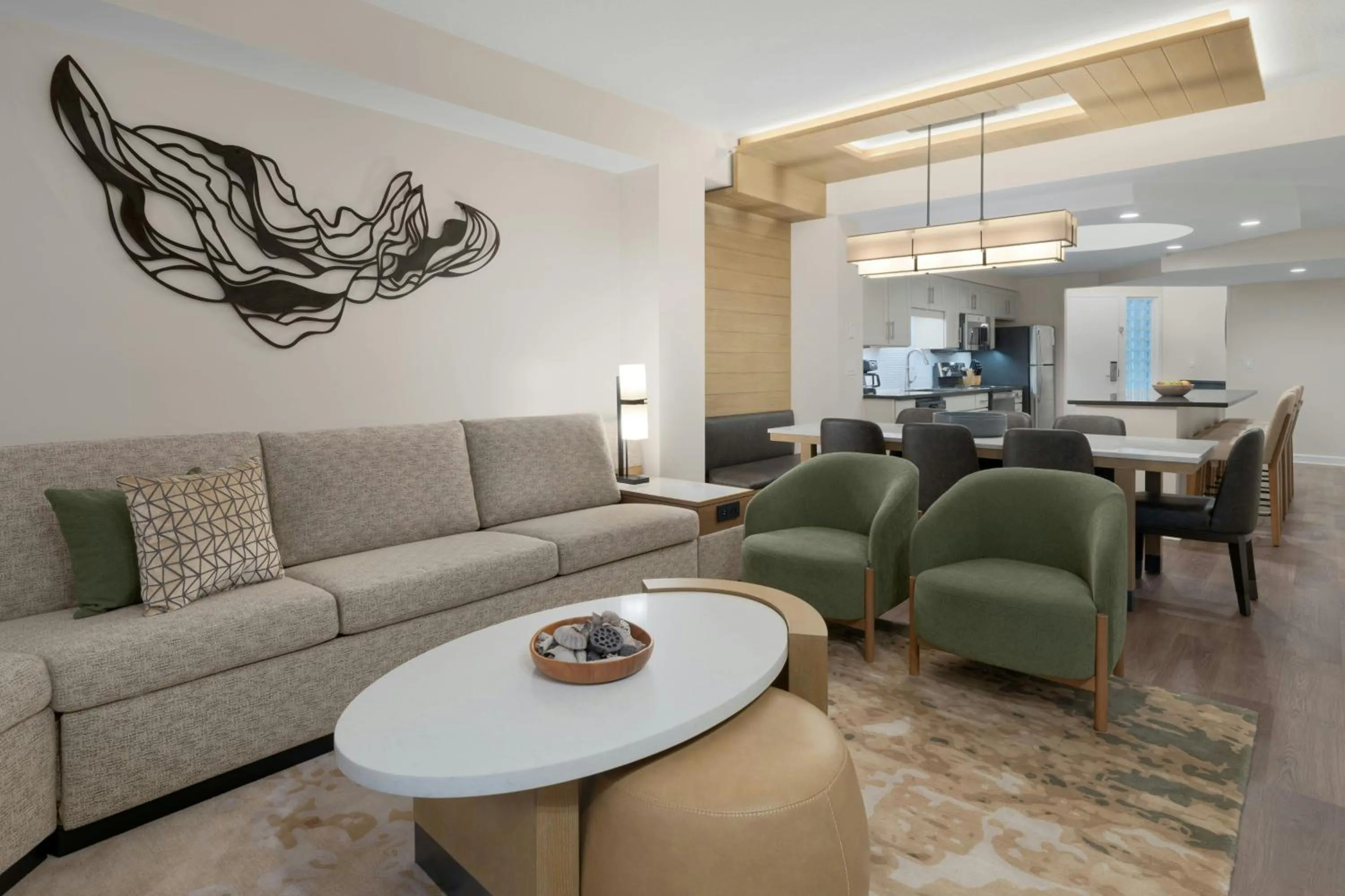 Living room in Marriott's Imperial Palms Villas