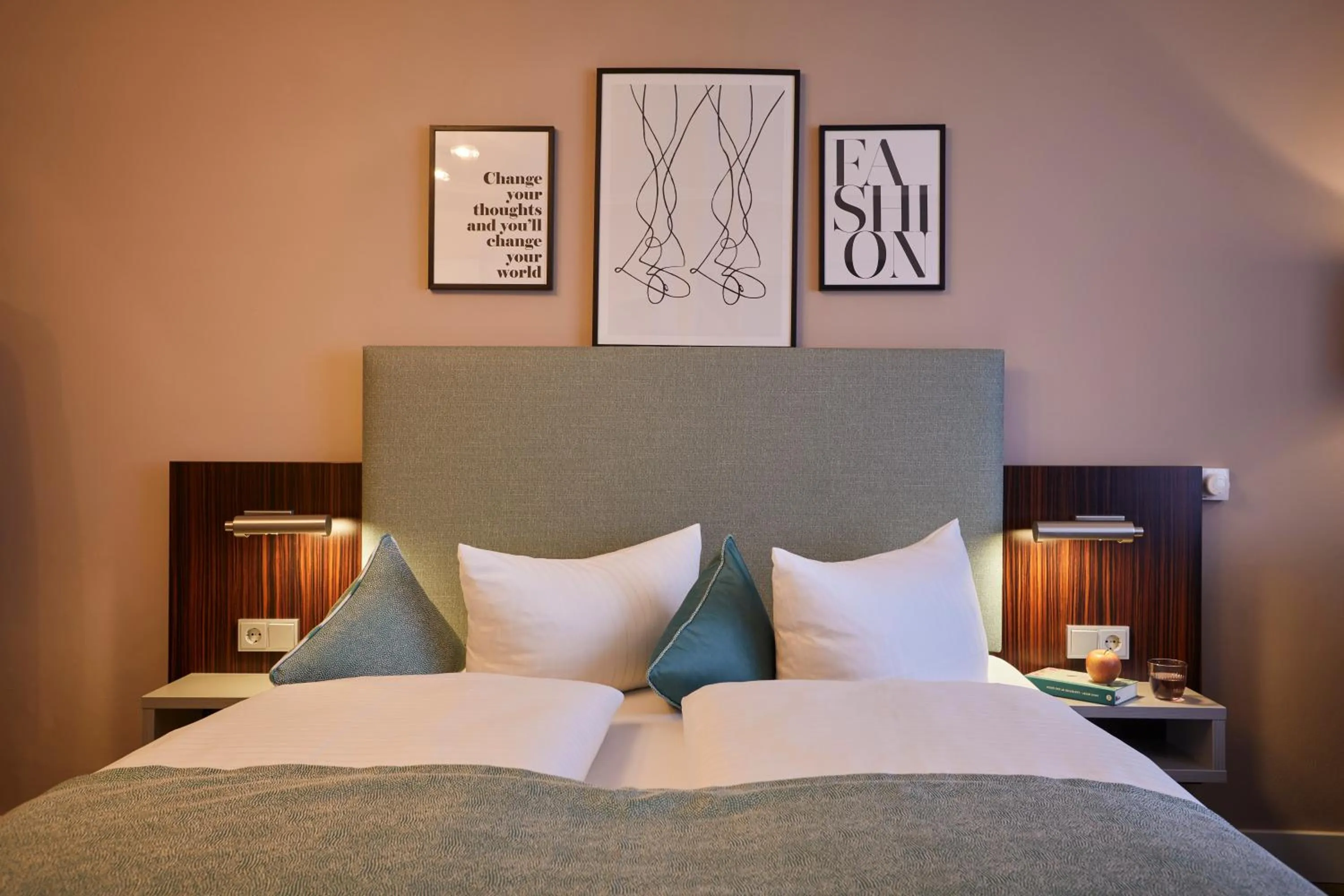 Bed in Hotel Metropol by Maier Privathotels