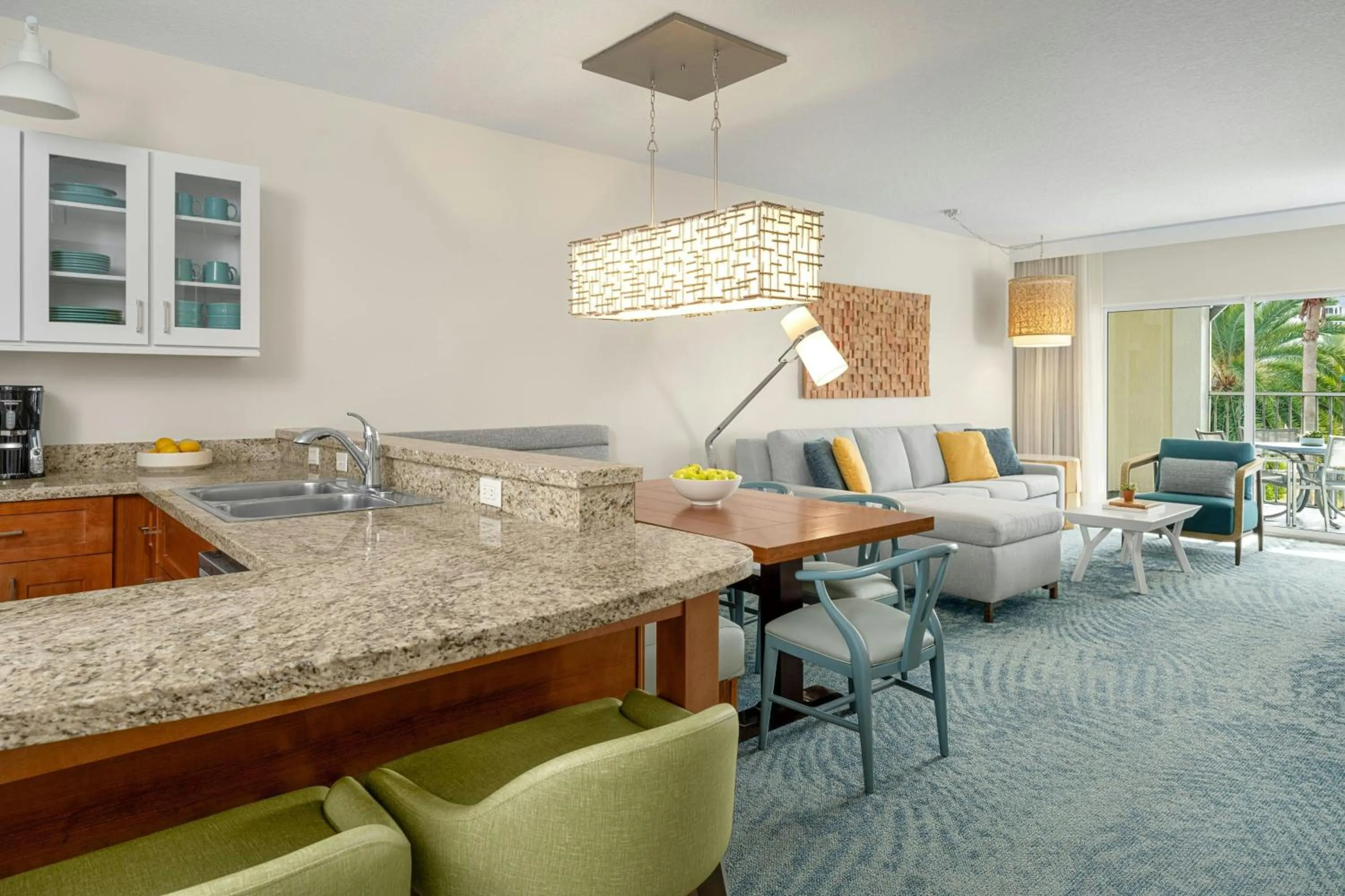 Living room in Marriott's Harbour Lake