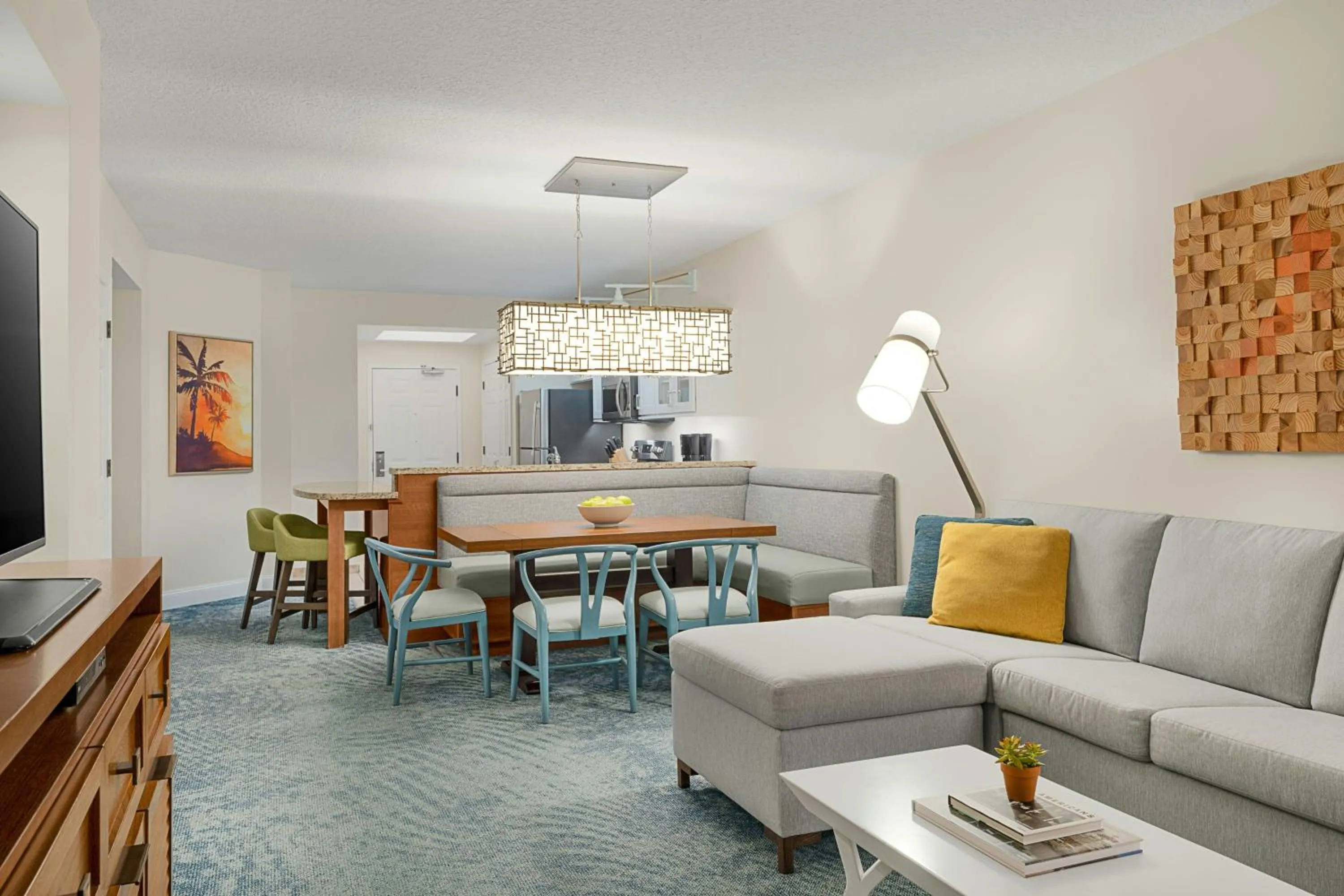 Living room in Marriott's Harbour Lake