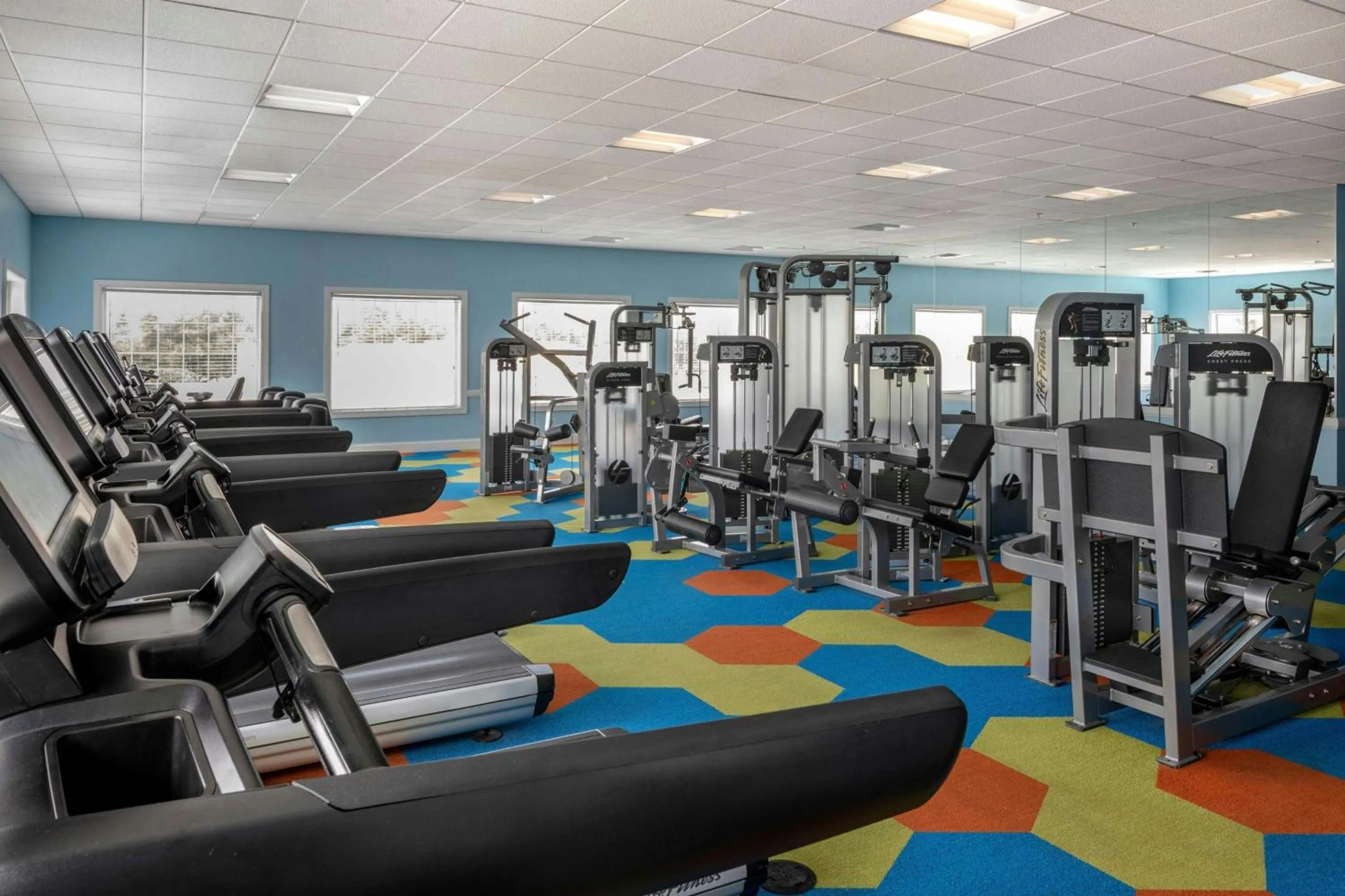 Fitness centre/facilities in Marriott's Harbour Lake