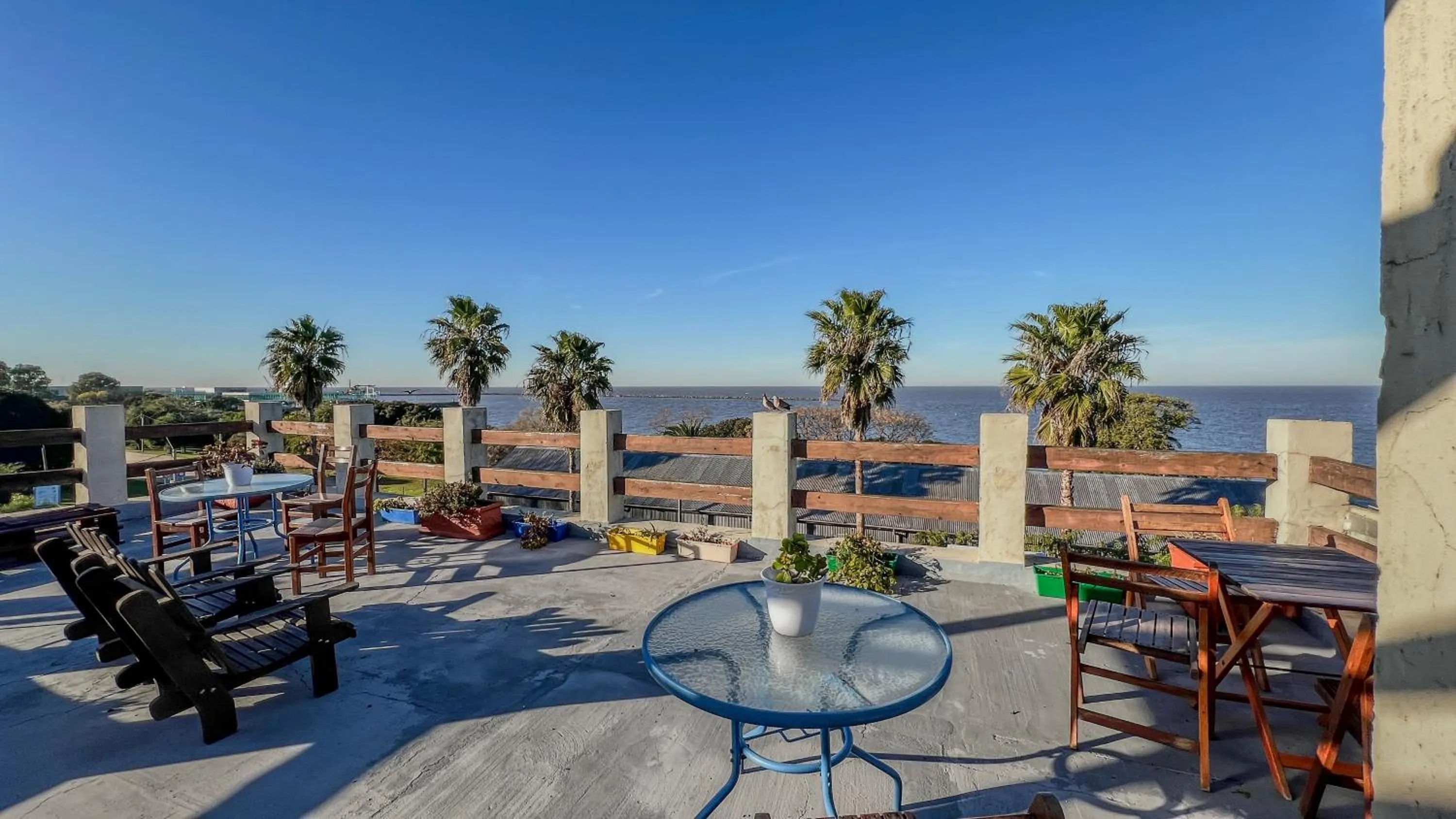 Patio in Viajero Posada B&B