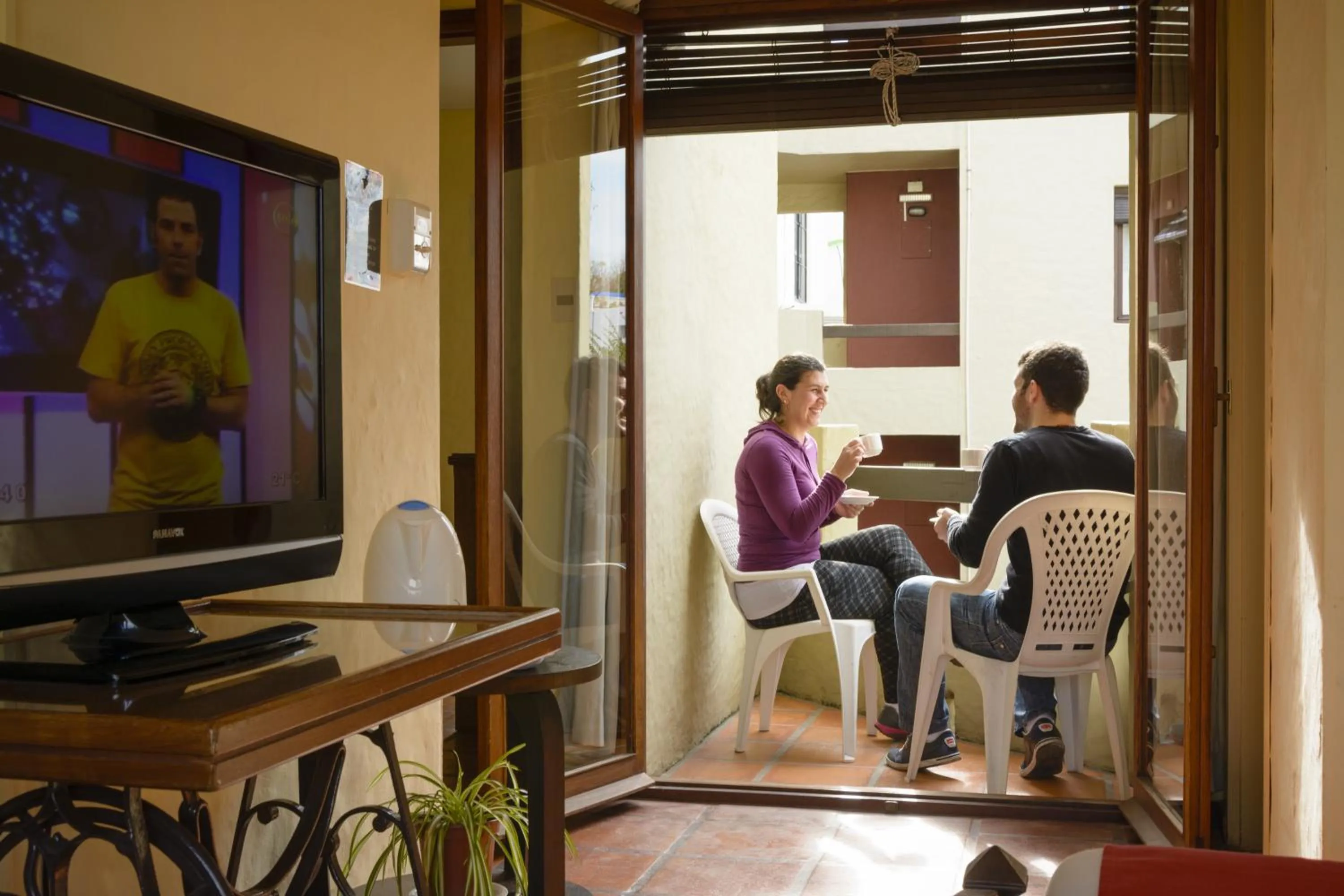 Guests in Viajero Posada B&B