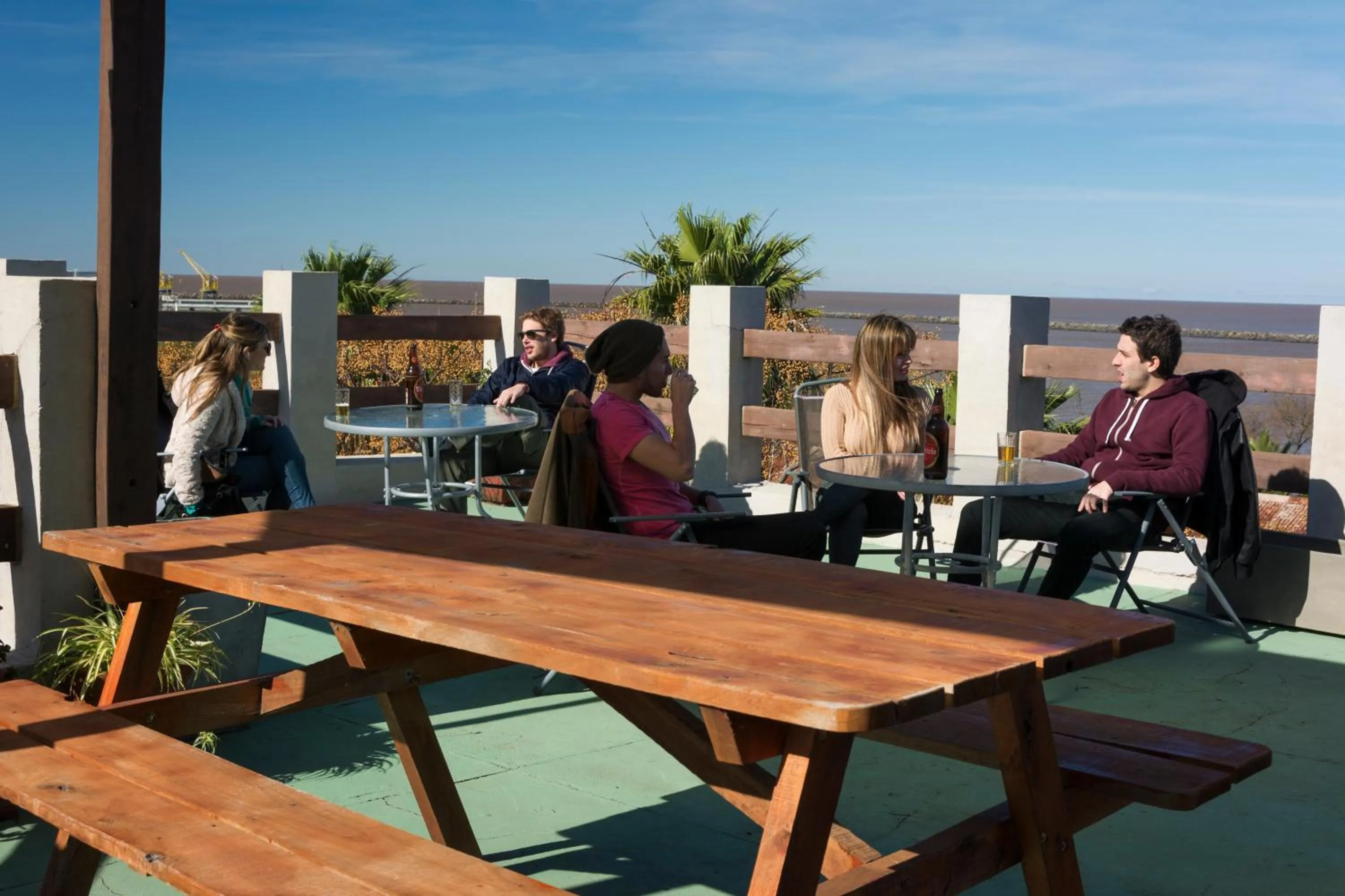 Balcony/Terrace in Viajero Posada B&B