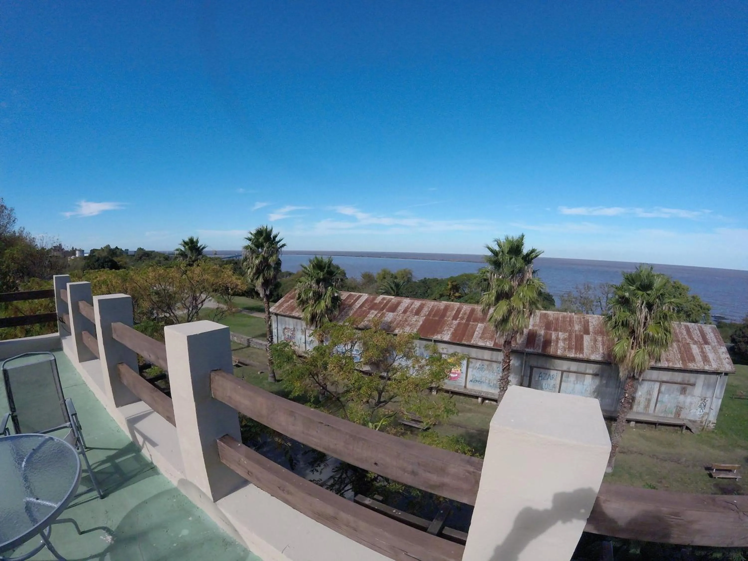 Balcony/Terrace in Viajero Posada B&B
