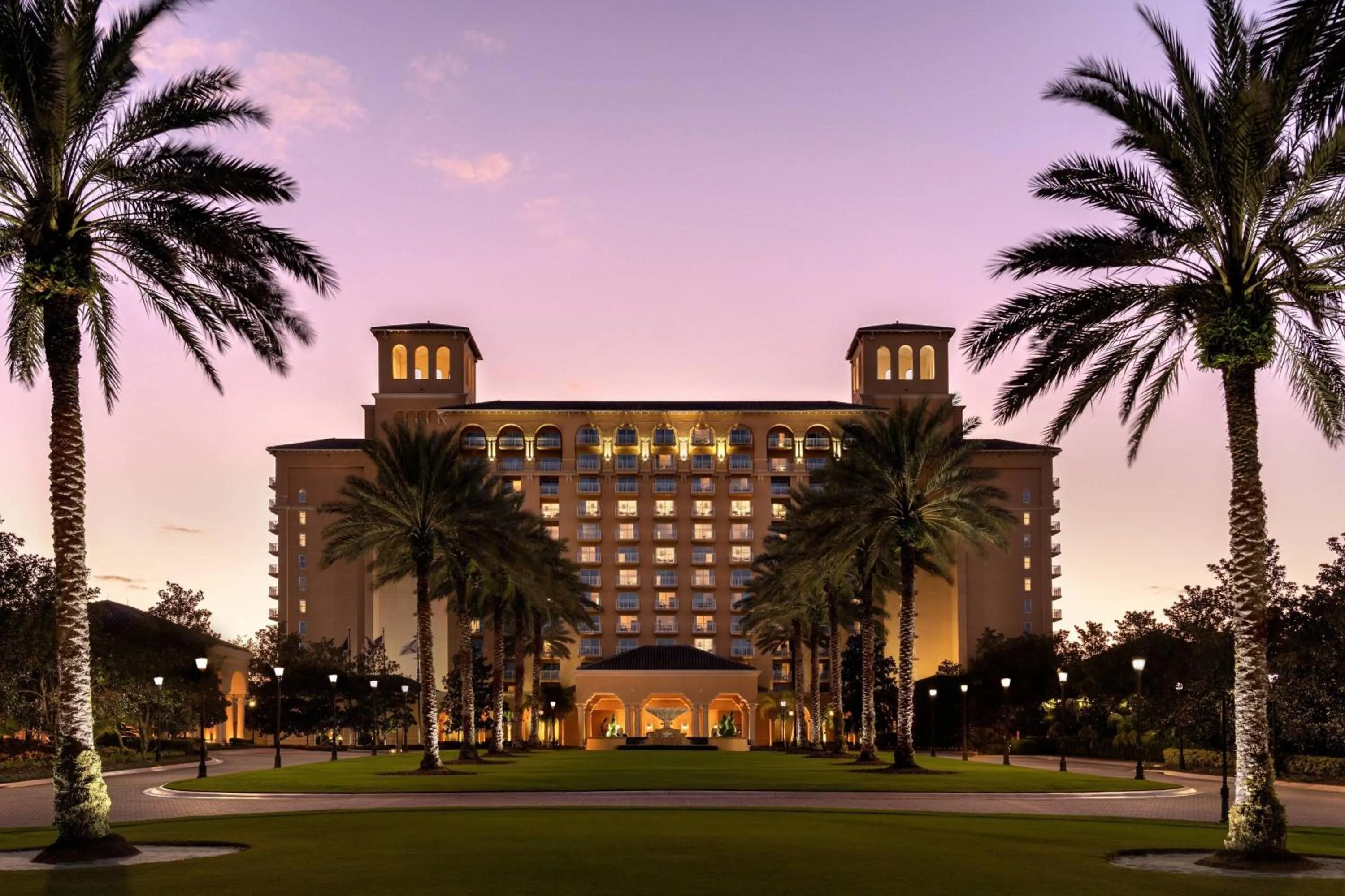 Property building in The Ritz-Carlton Orlando, Grande Lakes
