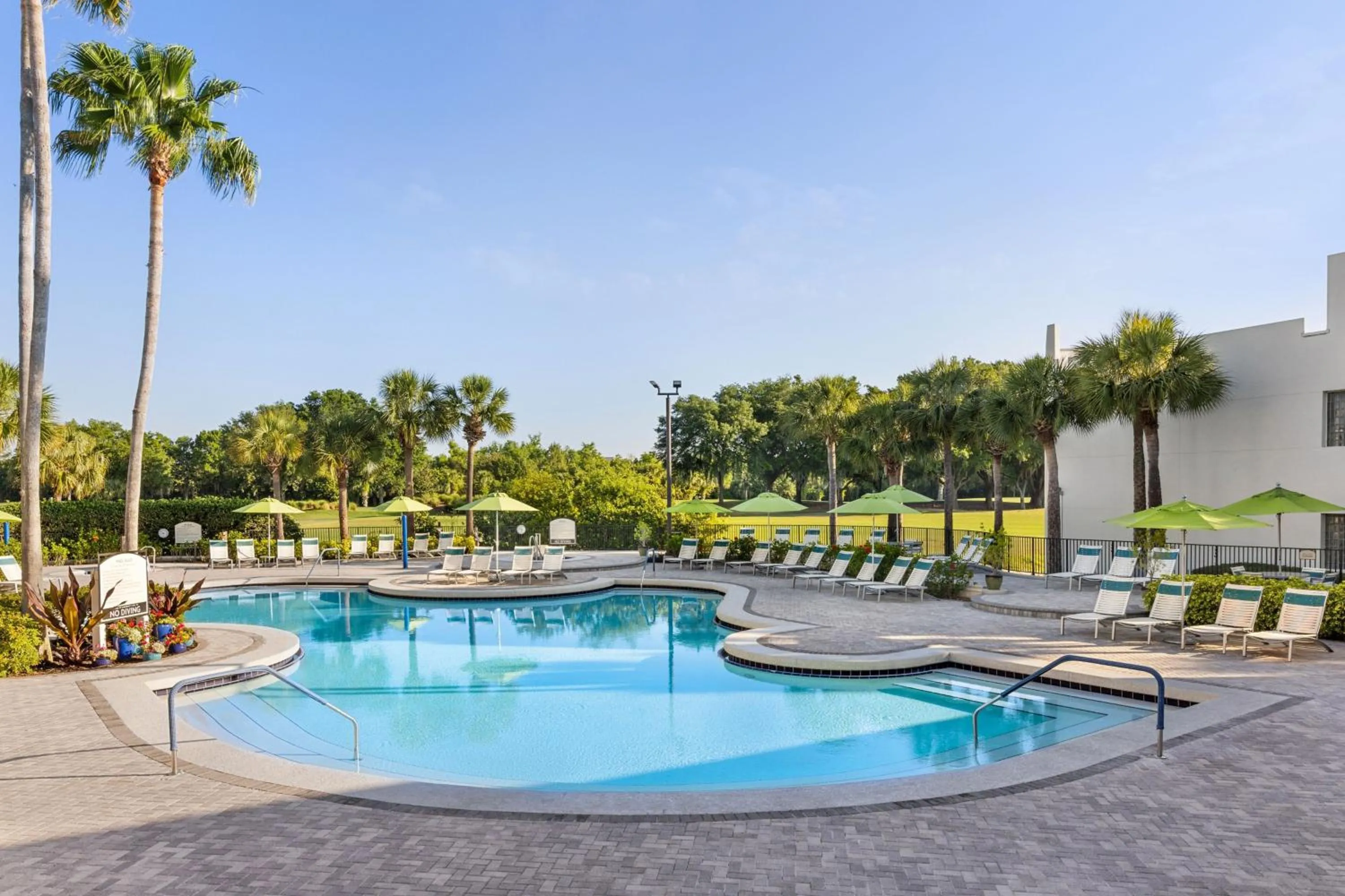 Swimming pool in Marriott's Sabal Palms