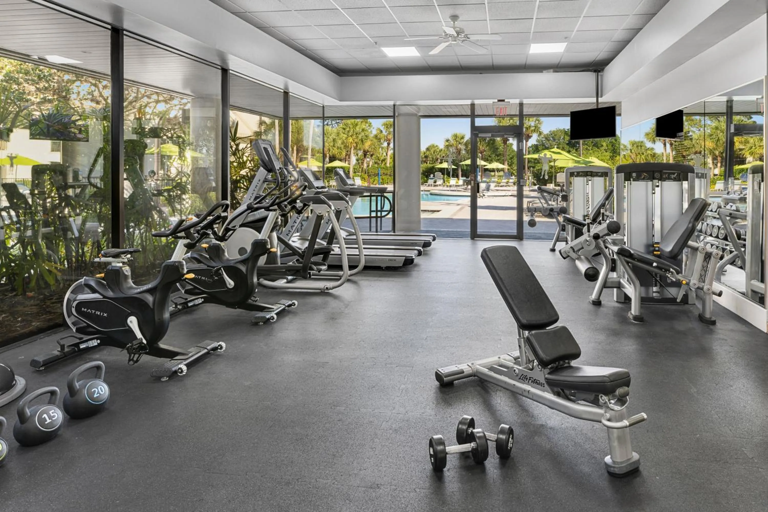 Fitness centre/facilities in Marriott's Sabal Palms
