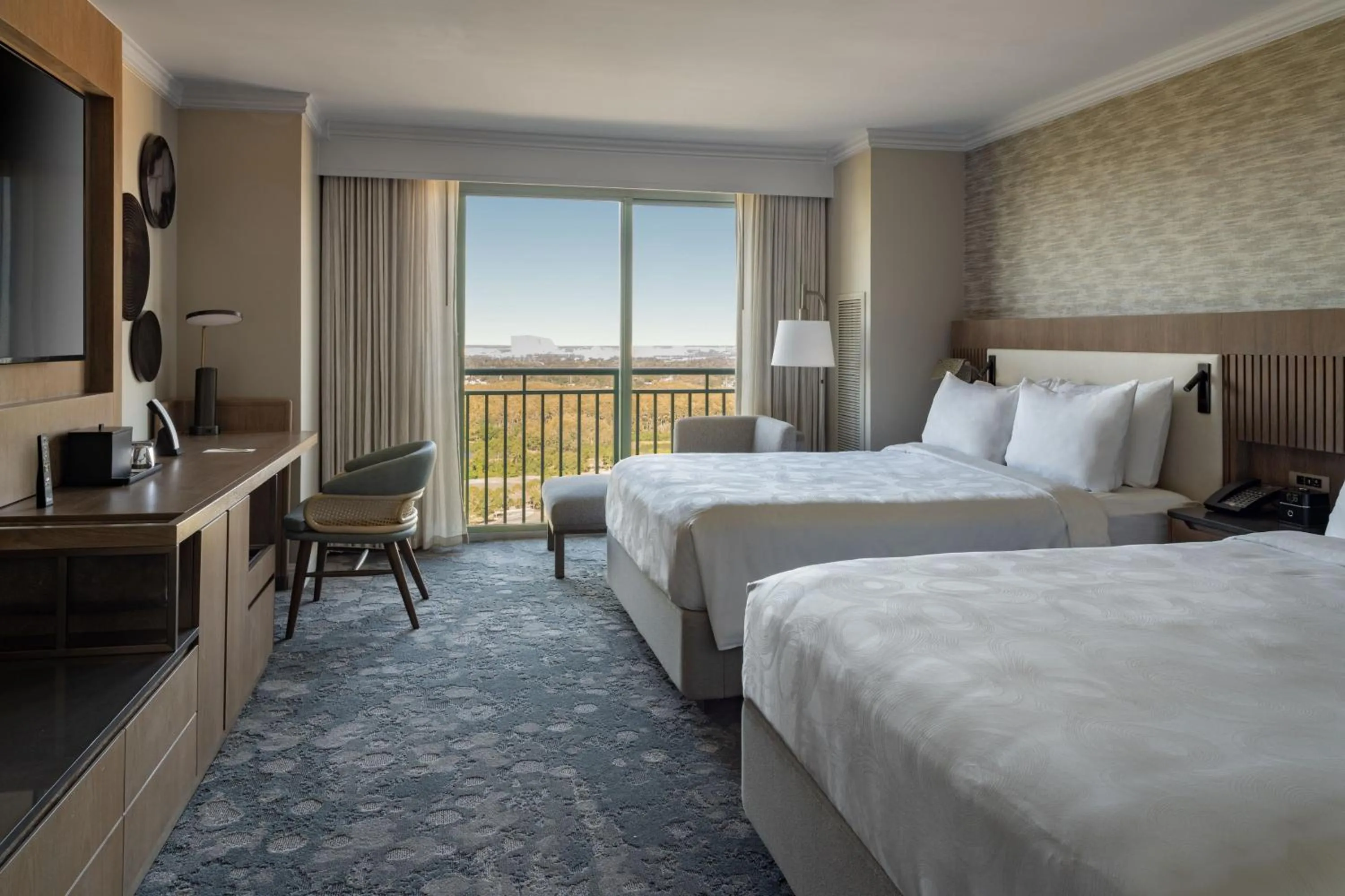 2 Queen Beds, Resort View, Guest Room in JW Marriott Orlando Grande Lakes