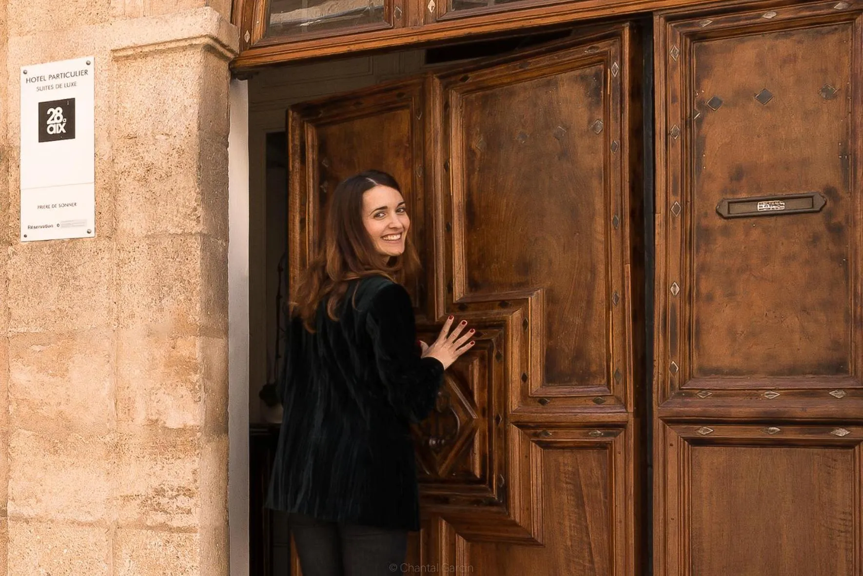 Facade/entrance in Hôtel Particulier Le 28 - Spa & Art Luxury Design by Alain Ducasse