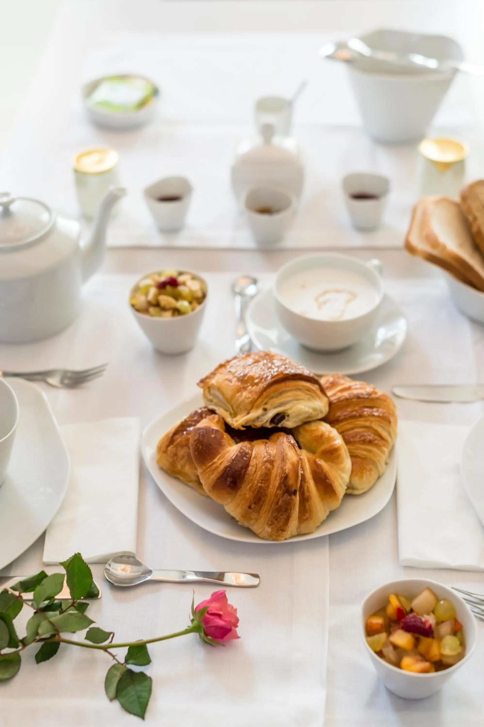 Food close-up in Hôtel Particulier Le 28 - Spa & Art Luxury Design by Alain Ducasse