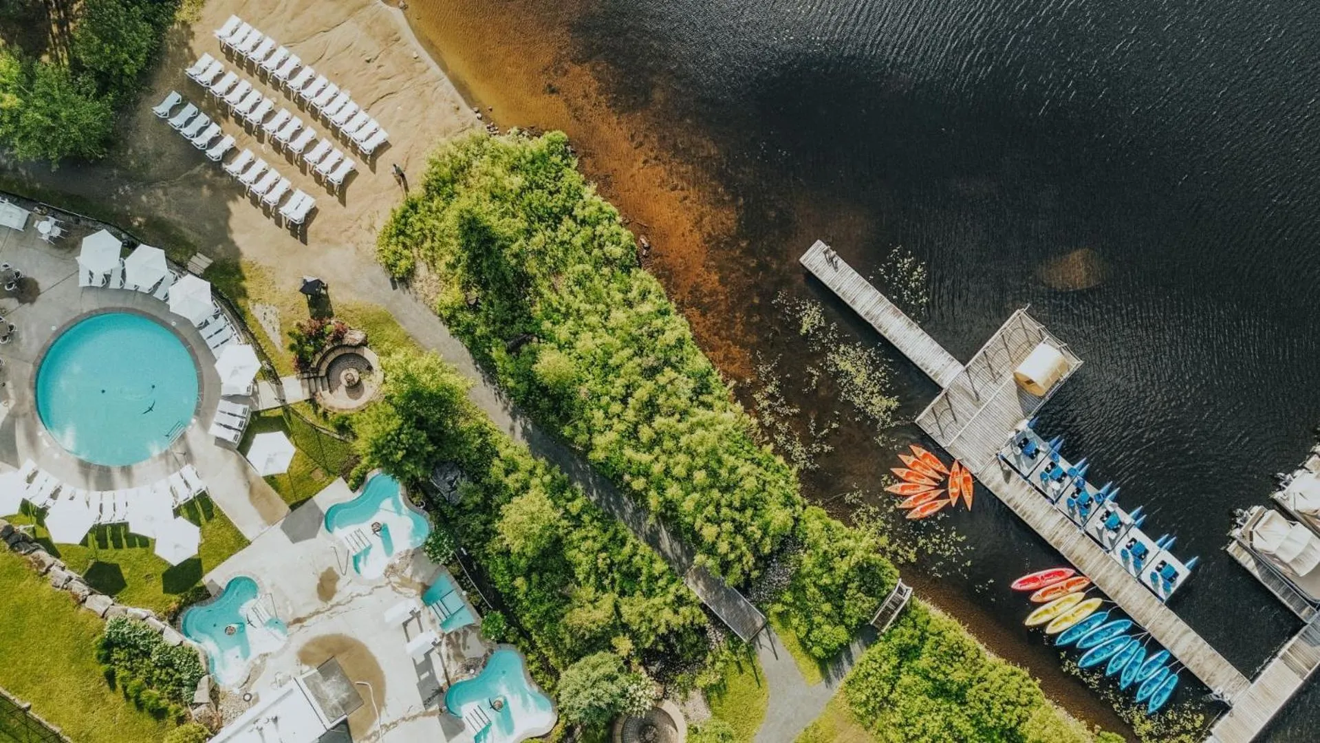 Natural landscape in Estérel Resort