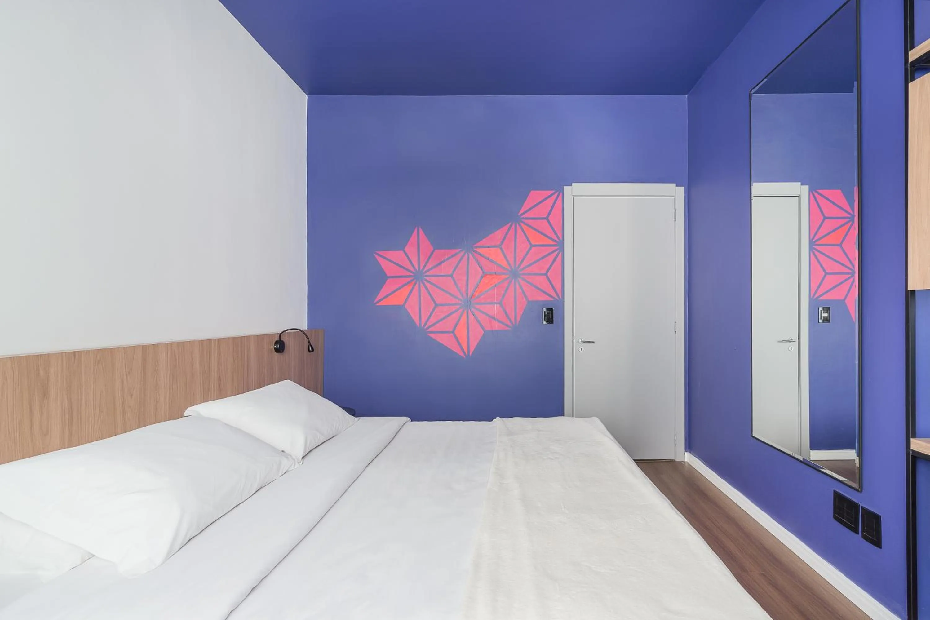 Bedroom, Bed in Swan Generation Porto Alegre