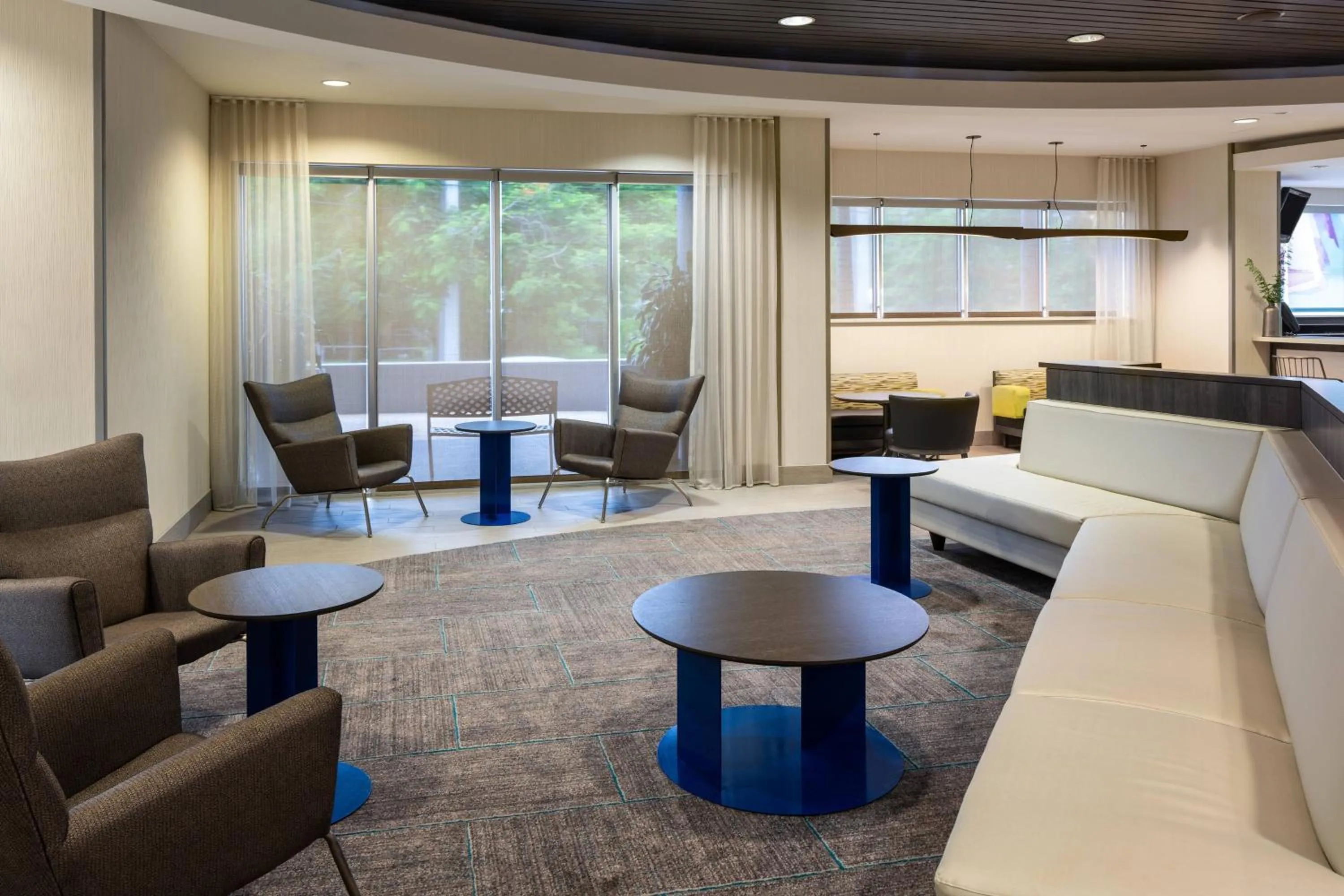 Lobby or reception in SpringHill Suites Miami Downtown/Medical Center