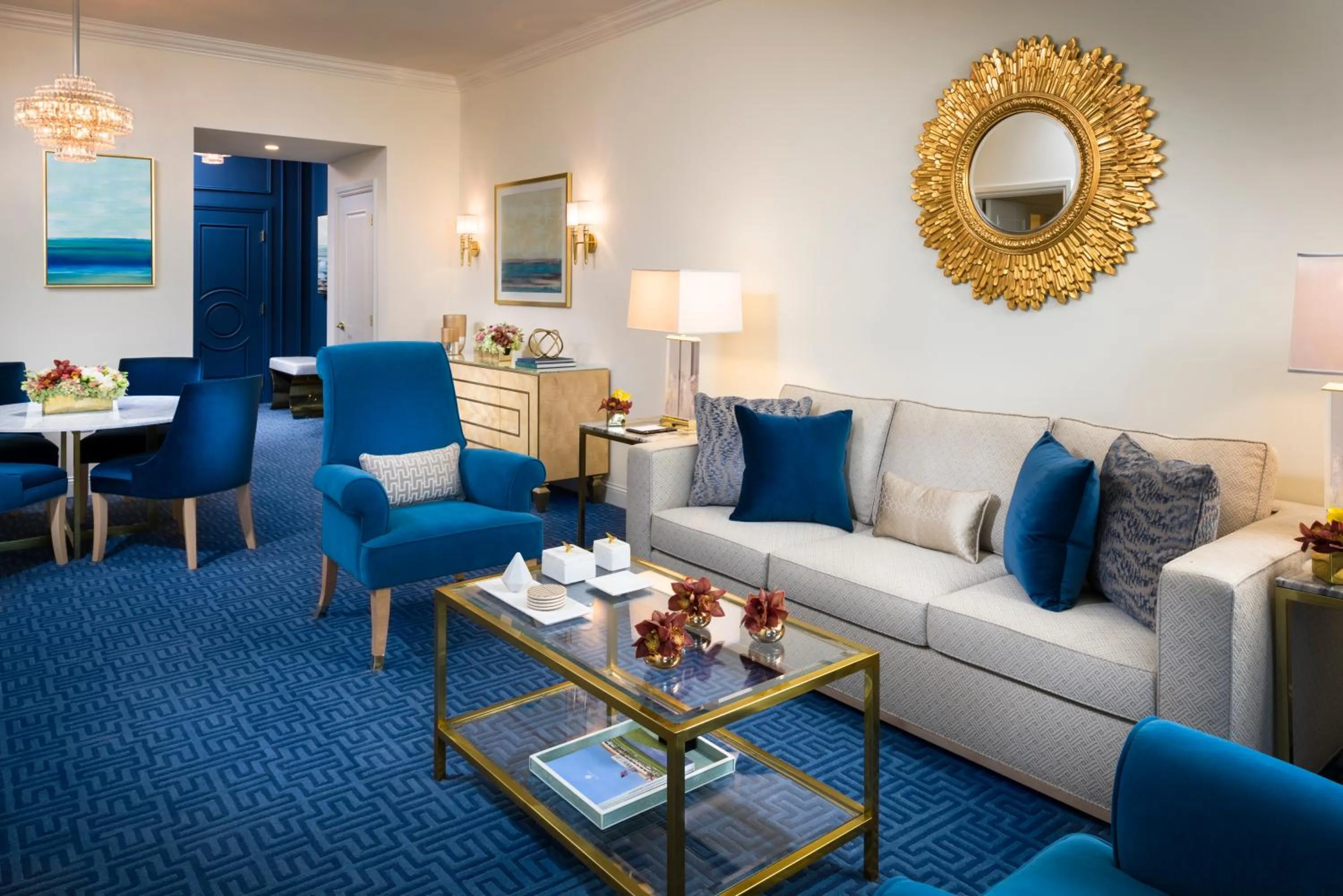 Decorative detail in Trump National Doral Golf Resort