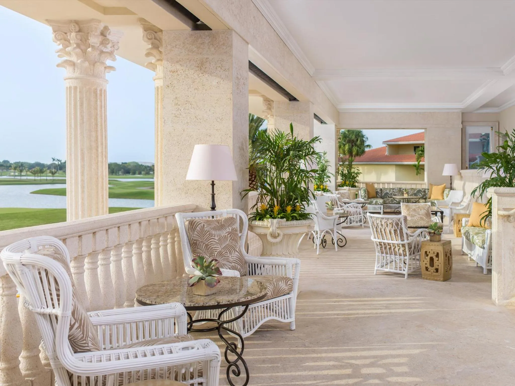 Decorative detail in Trump National Doral Golf Resort