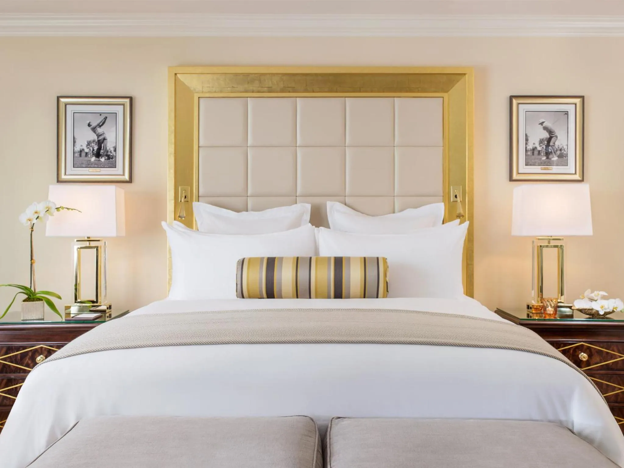 Bed in Trump National Doral Golf Resort