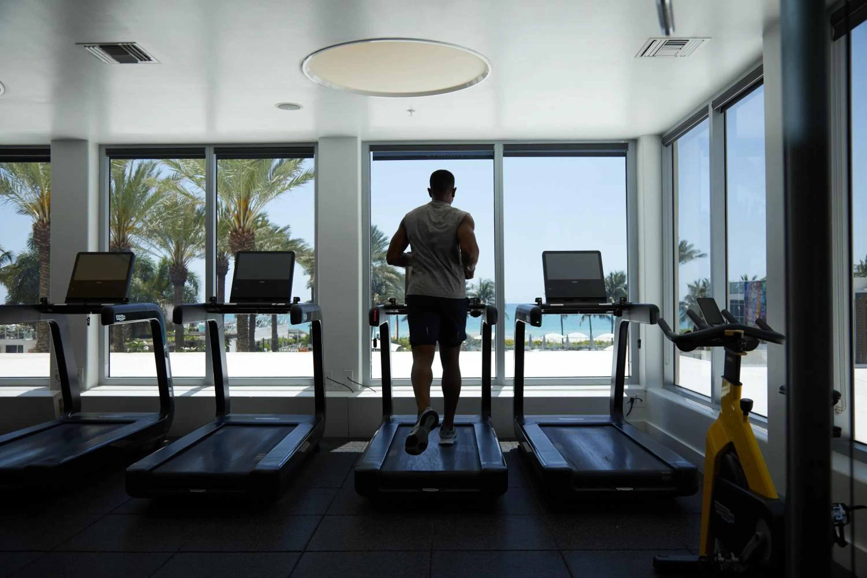 Fitness centre/facilities in Eden Roc Miami Beach