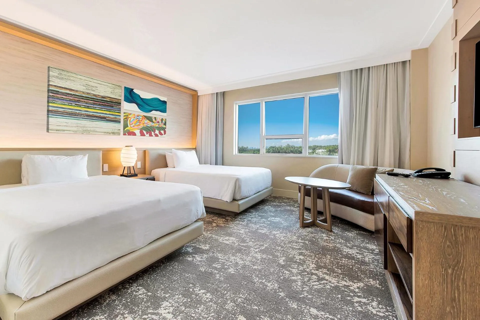 Bed in Eden Roc Miami Beach