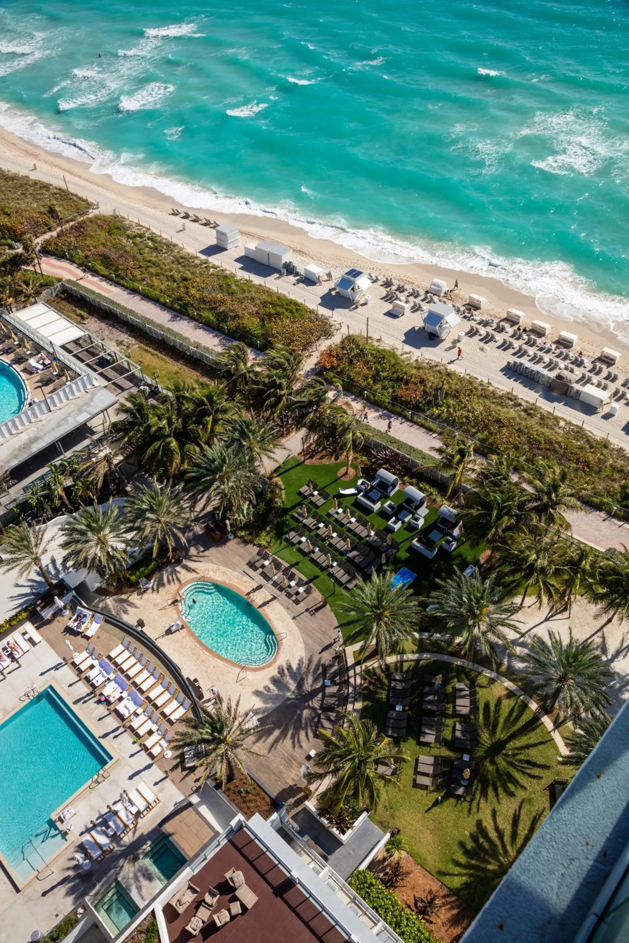Bird's eye view in Eden Roc Miami Beach
