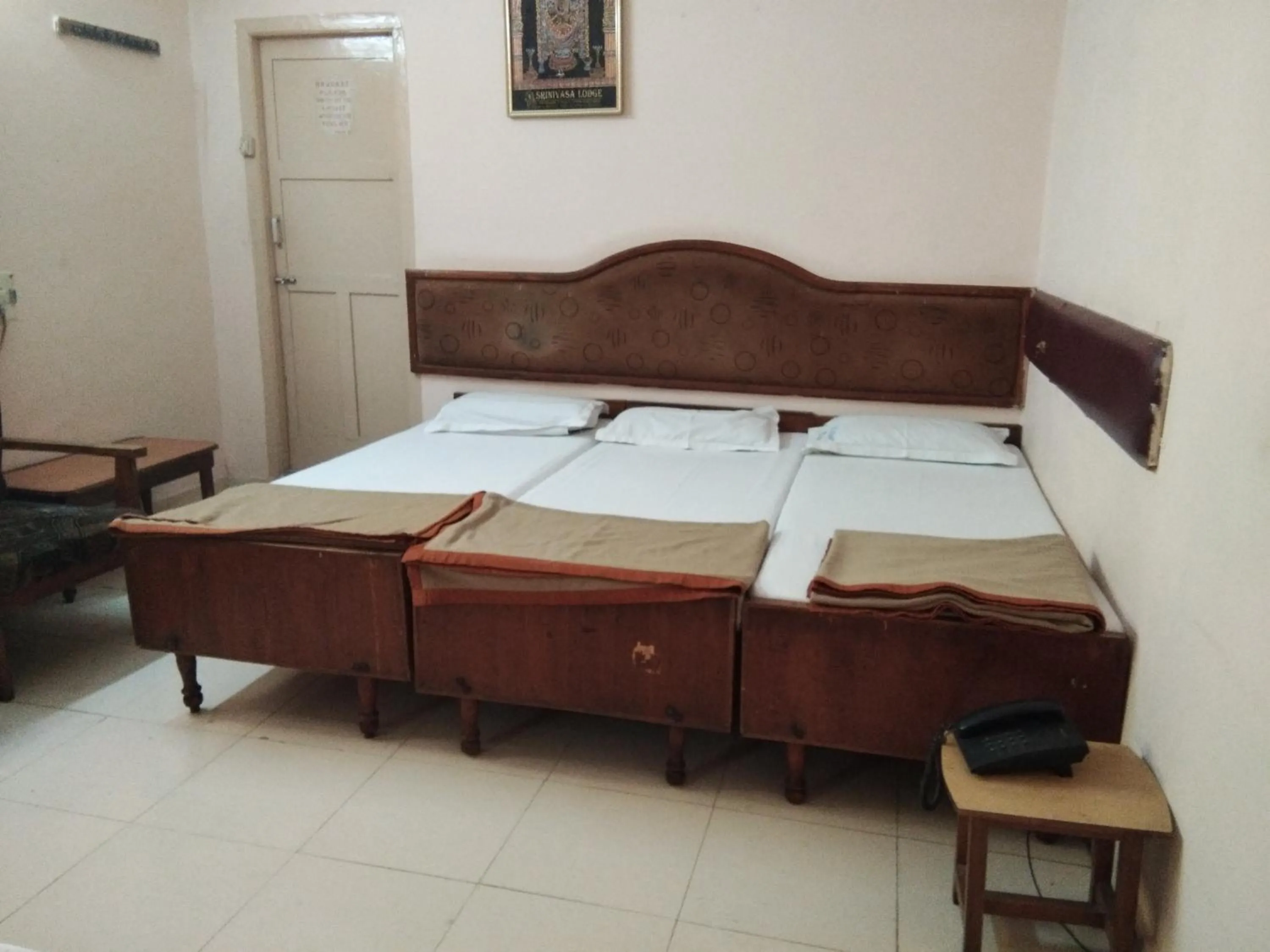 Bedroom in Srinivasa Lodge