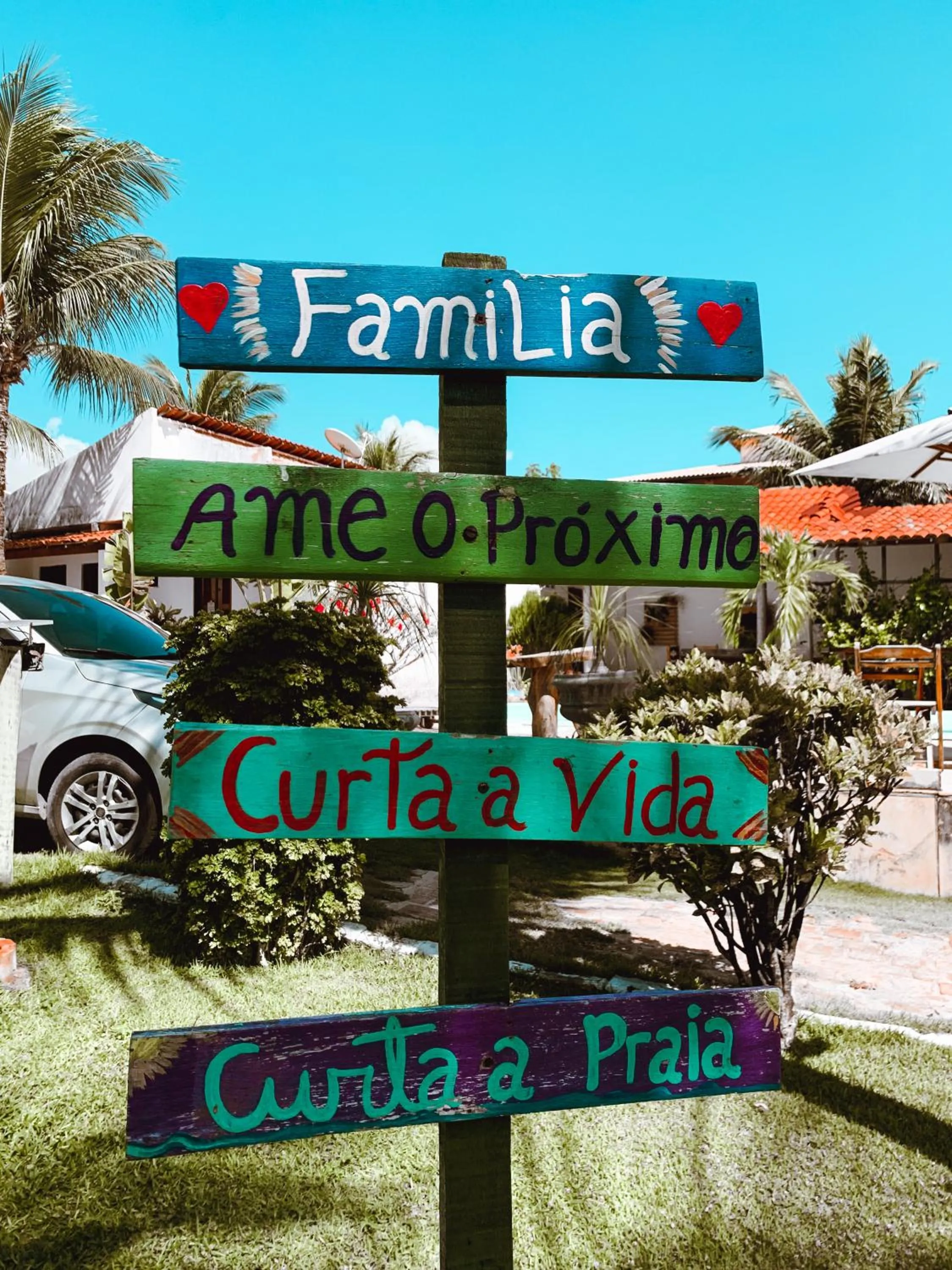 Garden in Pousada La Goduria