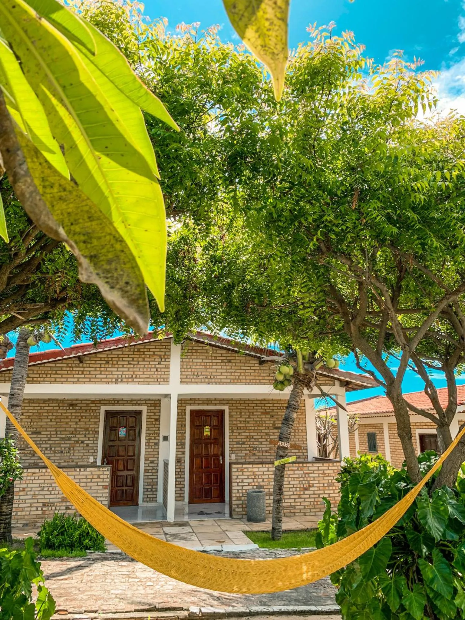 Garden in Pousada La Goduria